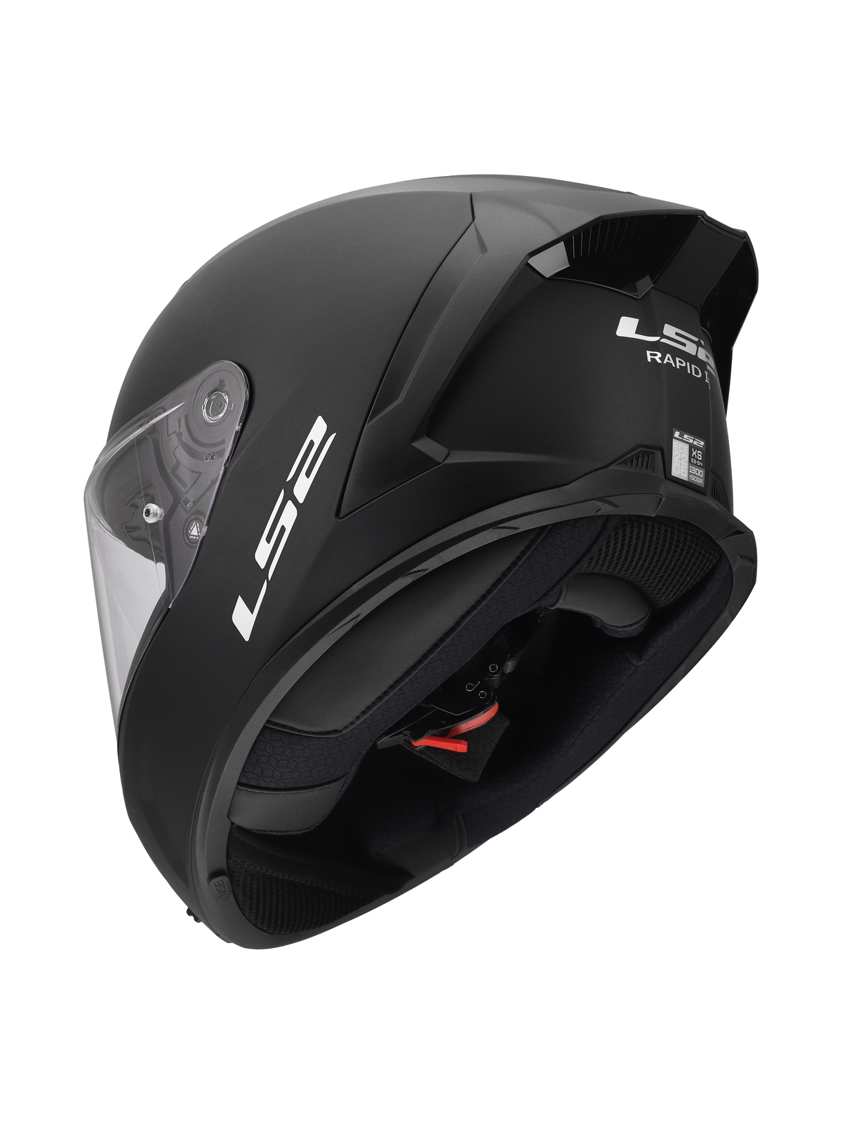 LS2 FF820 RAPID III SOLID MATT BLACK 7 LS2 FF820 RAPID III SOLID MATT BLACK 7