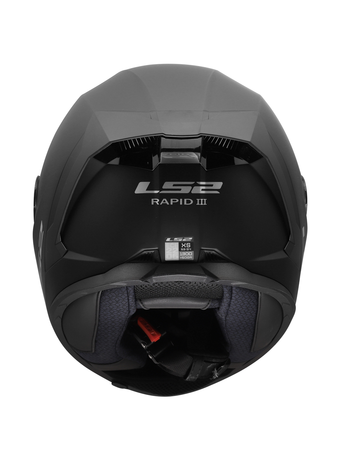 LS2 FF820 RAPID III SOLID MATT BLACK 12