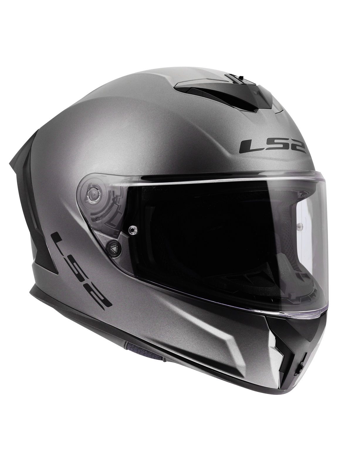 LS2 FF820 RAPID III SOLID MATT TITANIUM 4