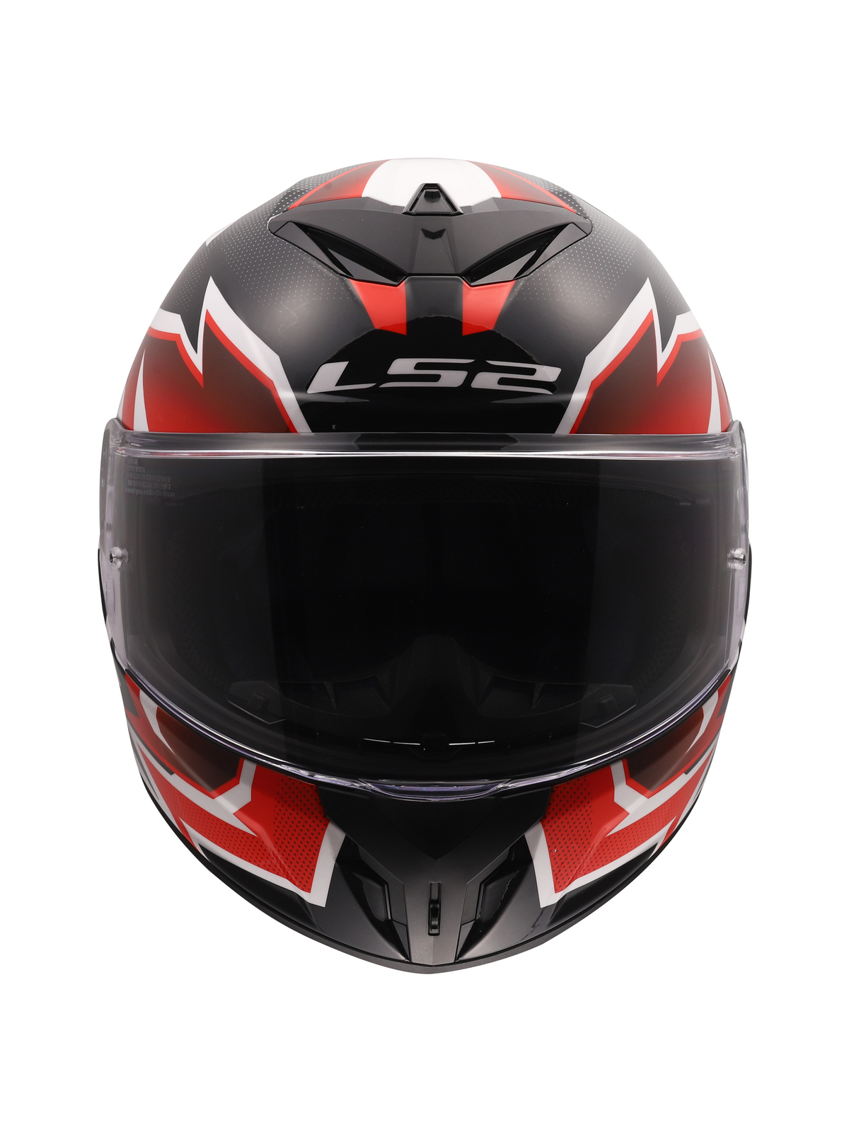 LS2 FF820 RAPID III XTREM WHITE BLACK RED 7
