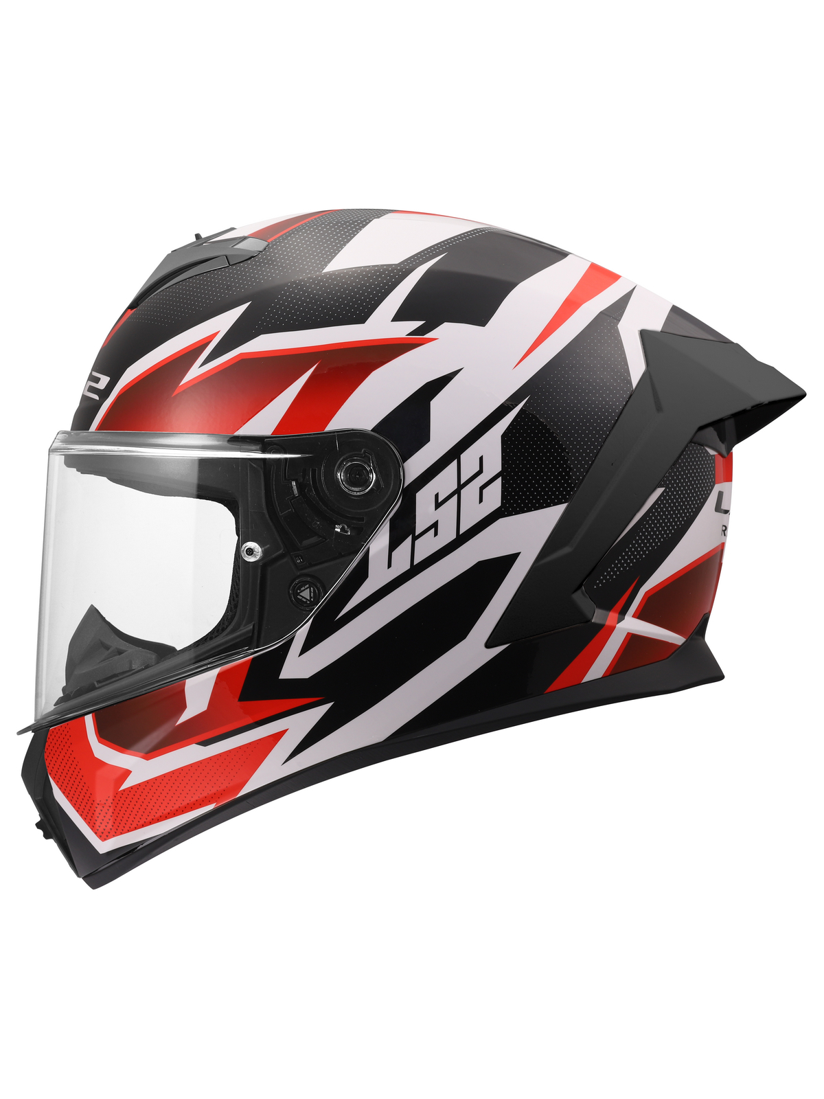LS2 FF820 RAPID III XTREM WHITE BLACK RED 8 LS2 FF820 RAPID III XTREM WHITE BLACK RED 8