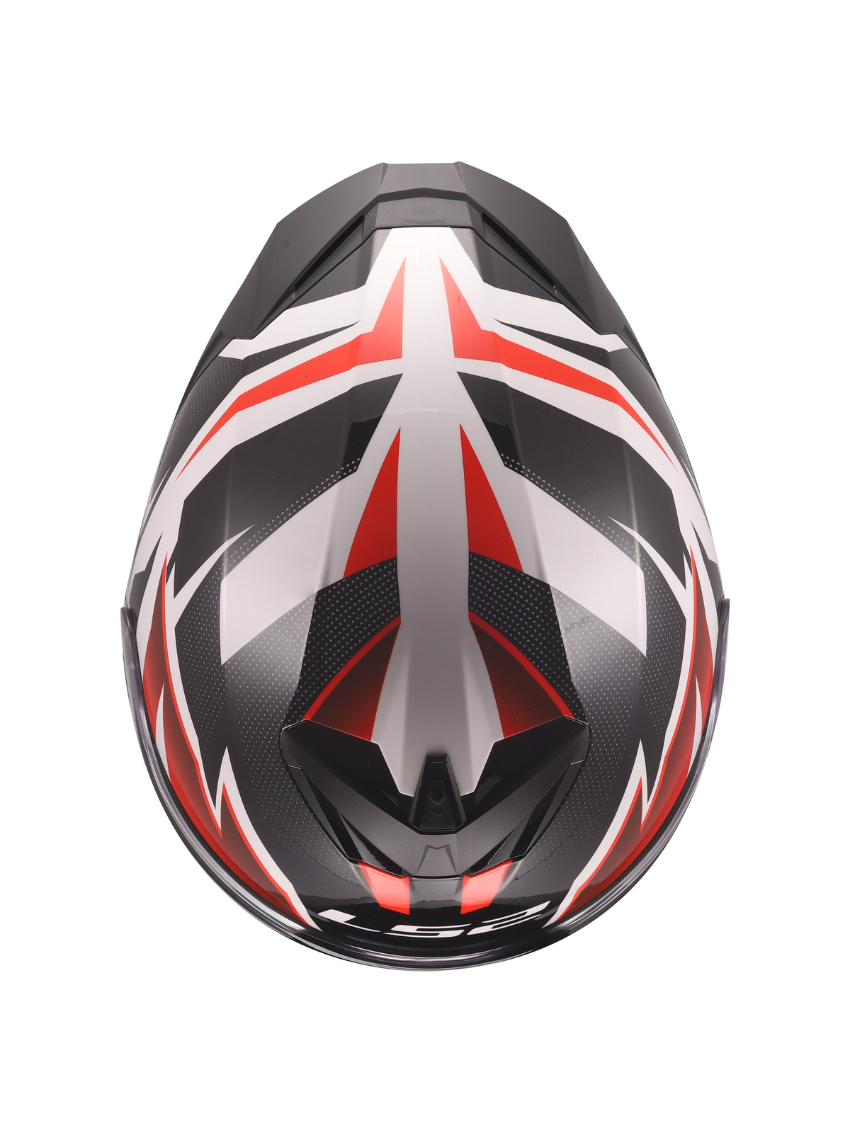 LS2 FF820 RAPID III XTREM WHITE BLACK RED 2