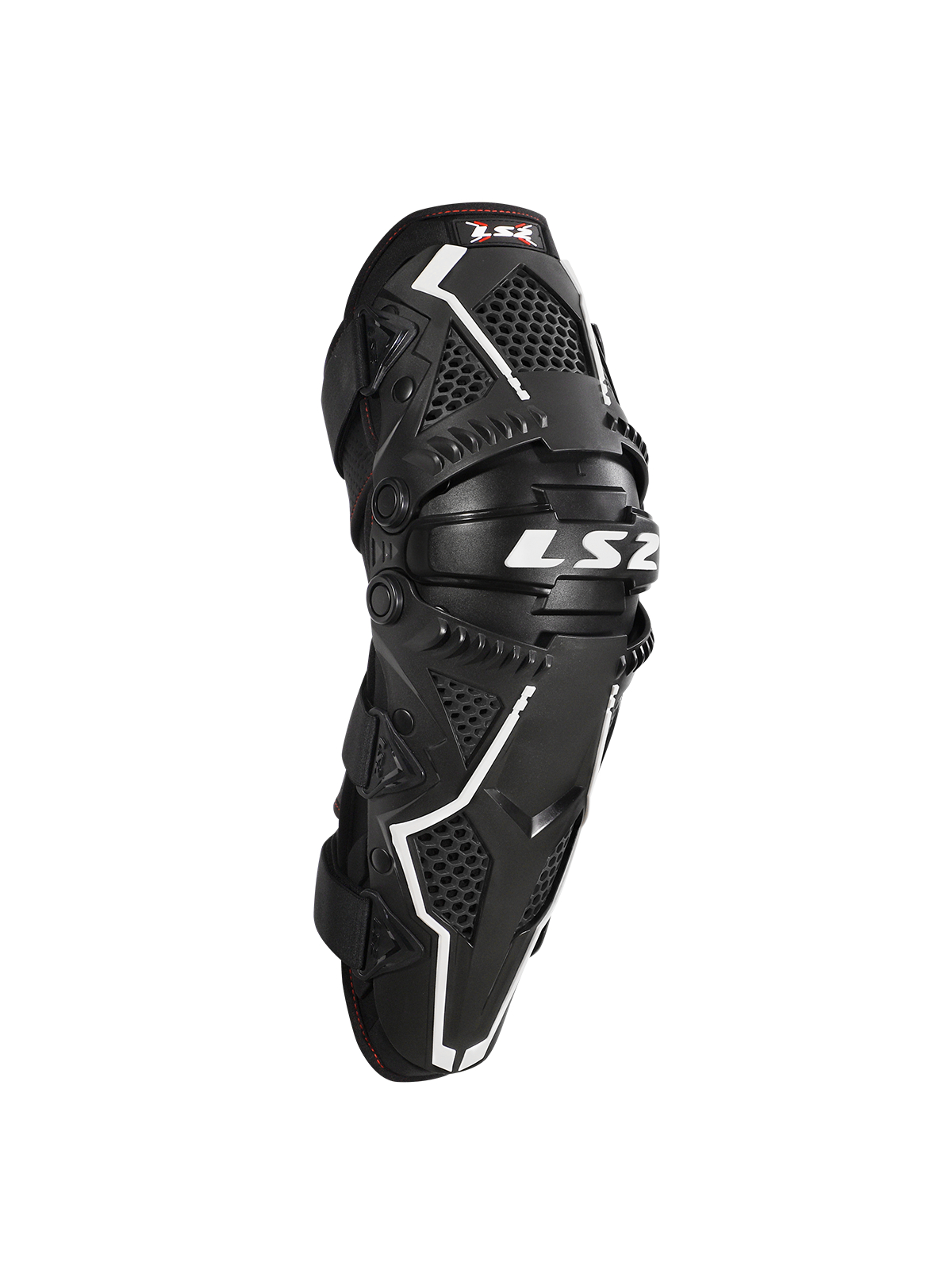 LS2 FORTRESS KNEE PROTECTOR BLACK 1 LS2 FORTRESS KNEE PROTECTOR BLACK 1