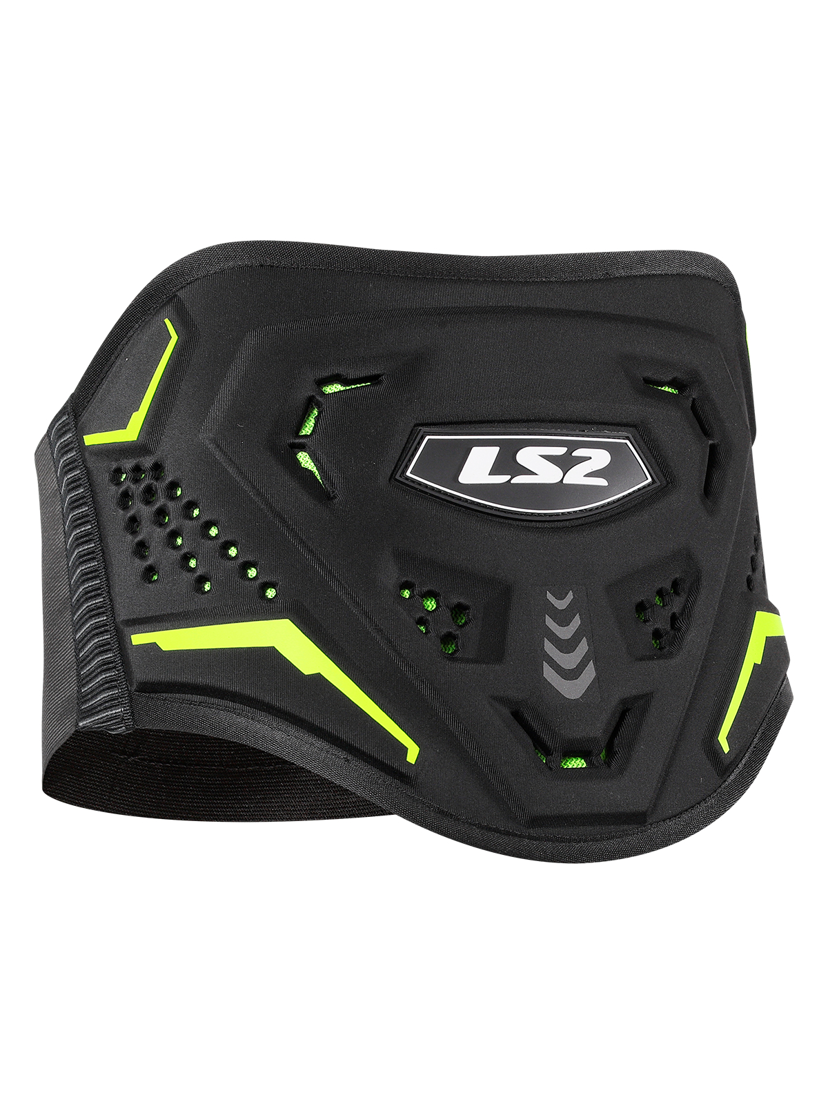 LS2 KOKU KIDNEY BELT BLACK H-V YELLOW 1 LS2 KOKU KIDNEY BELT BLACK H-V YELLOW 1