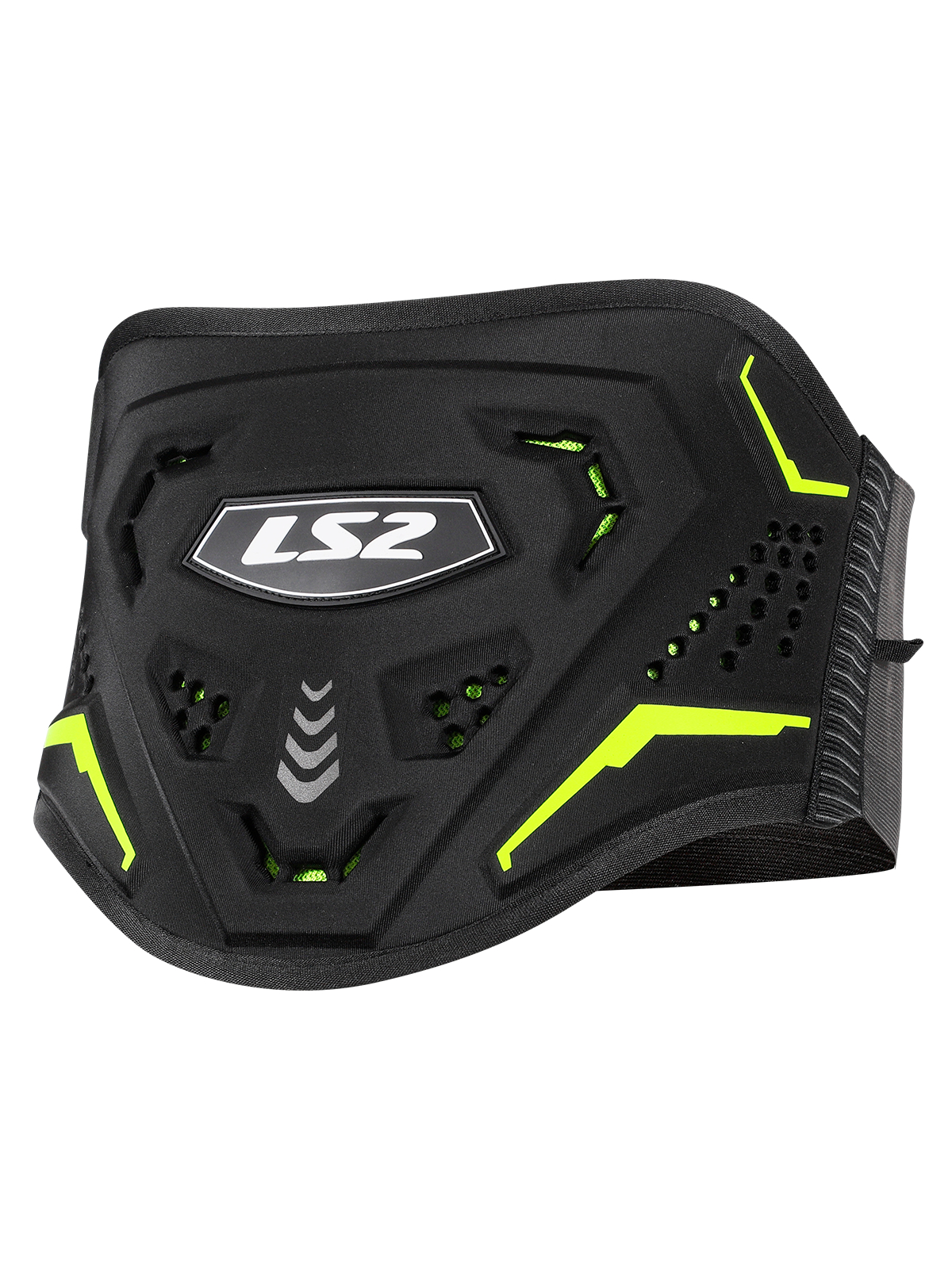 LS2 KOKU KIDNEY BELT BLACK H-V YELLOW LS2 KOKU KIDNEY BELT BLACK H-V YELLOW