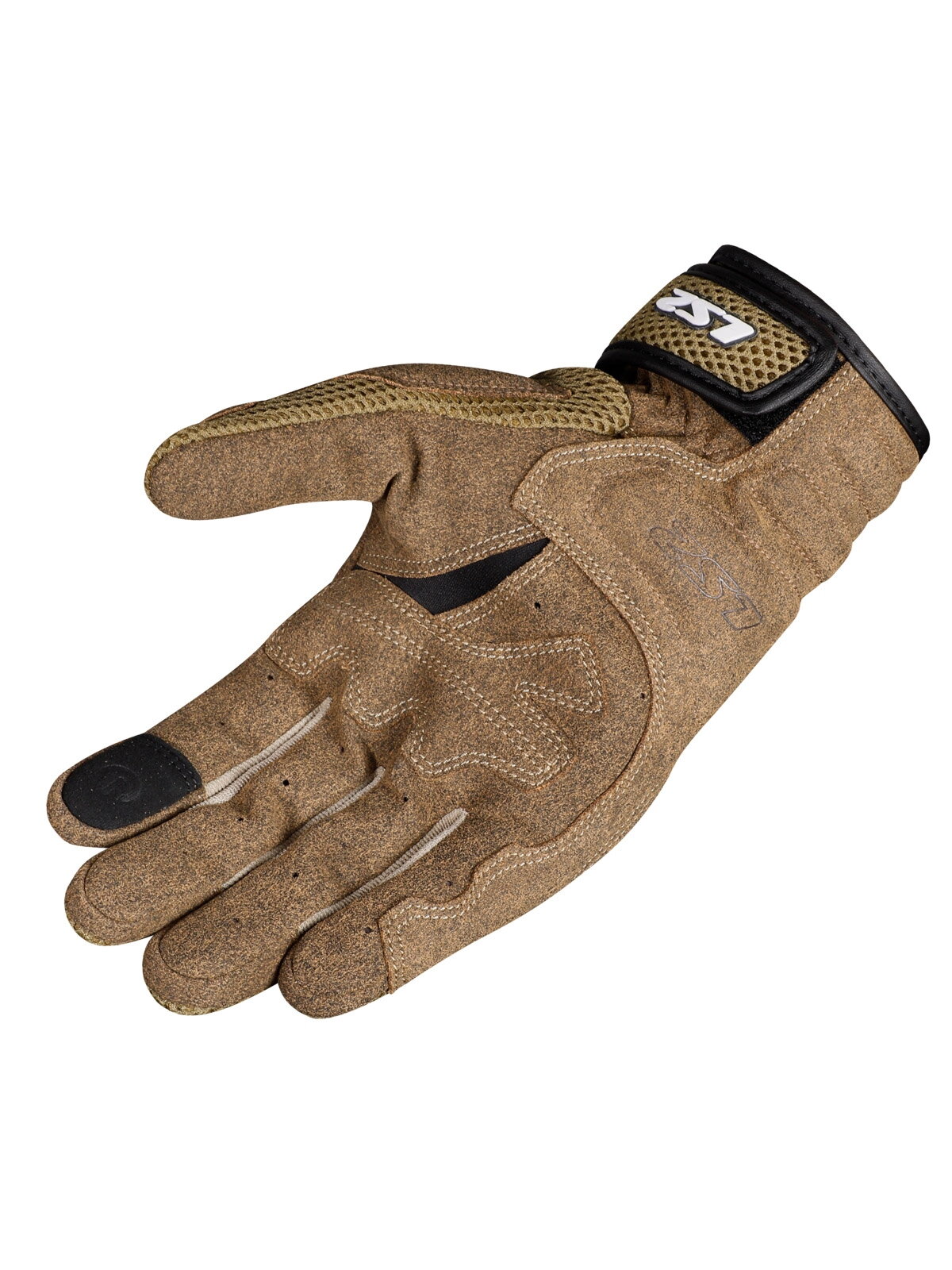 LS2 KUBRA MAN GLOVES BROWN 1