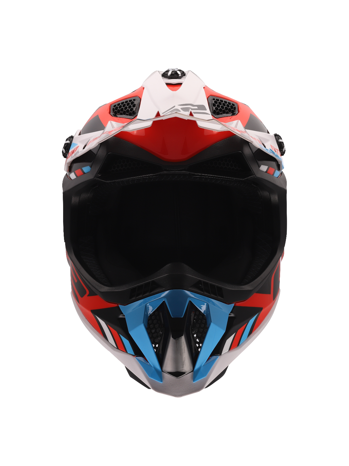 LS2 MX700 SUBVERTER EVO II STOMP WHITE BLUE RED-06 11
