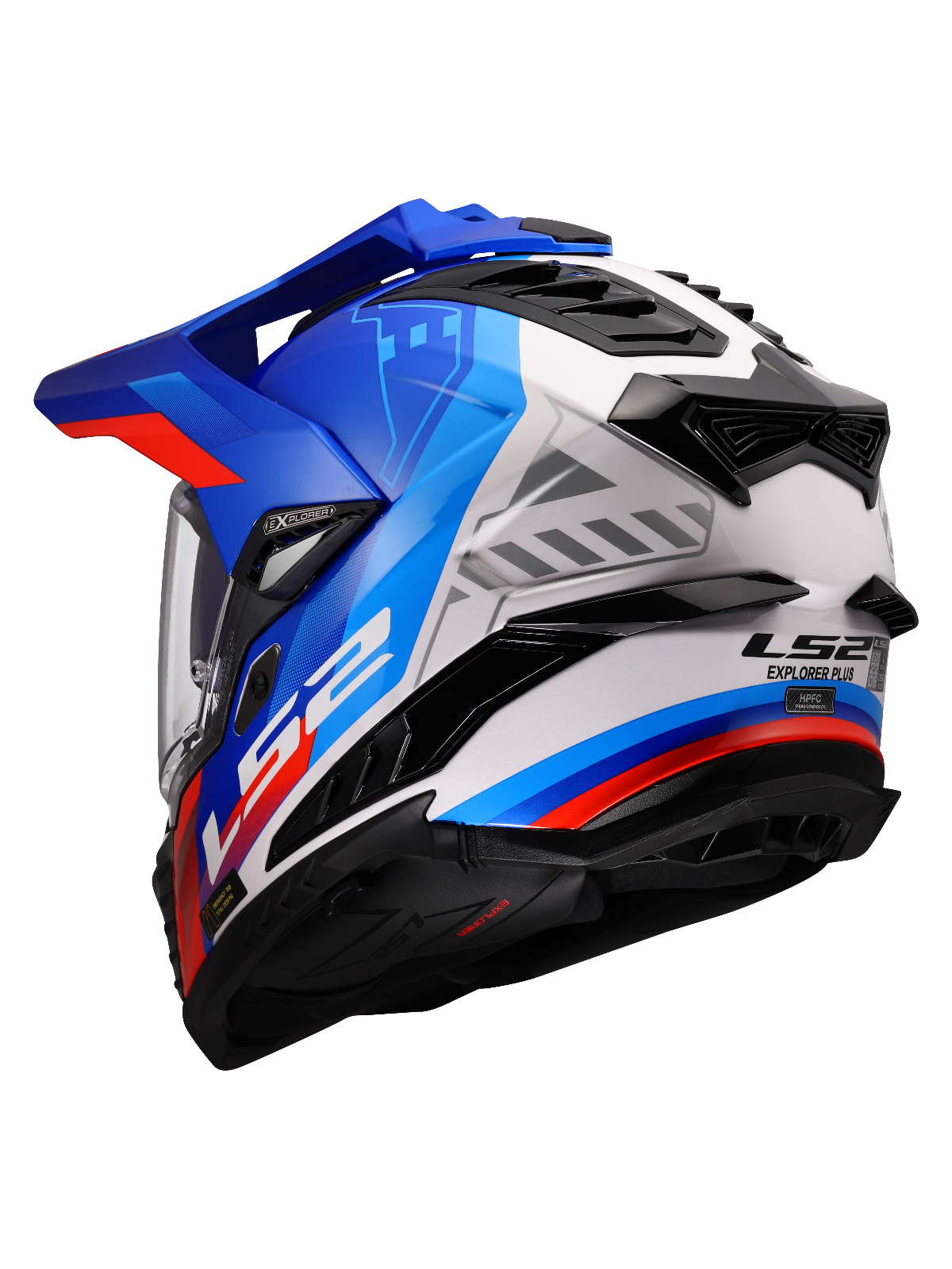 LS2 MX701 EXPLORER HEXA WHITE BLUE RED-06 4