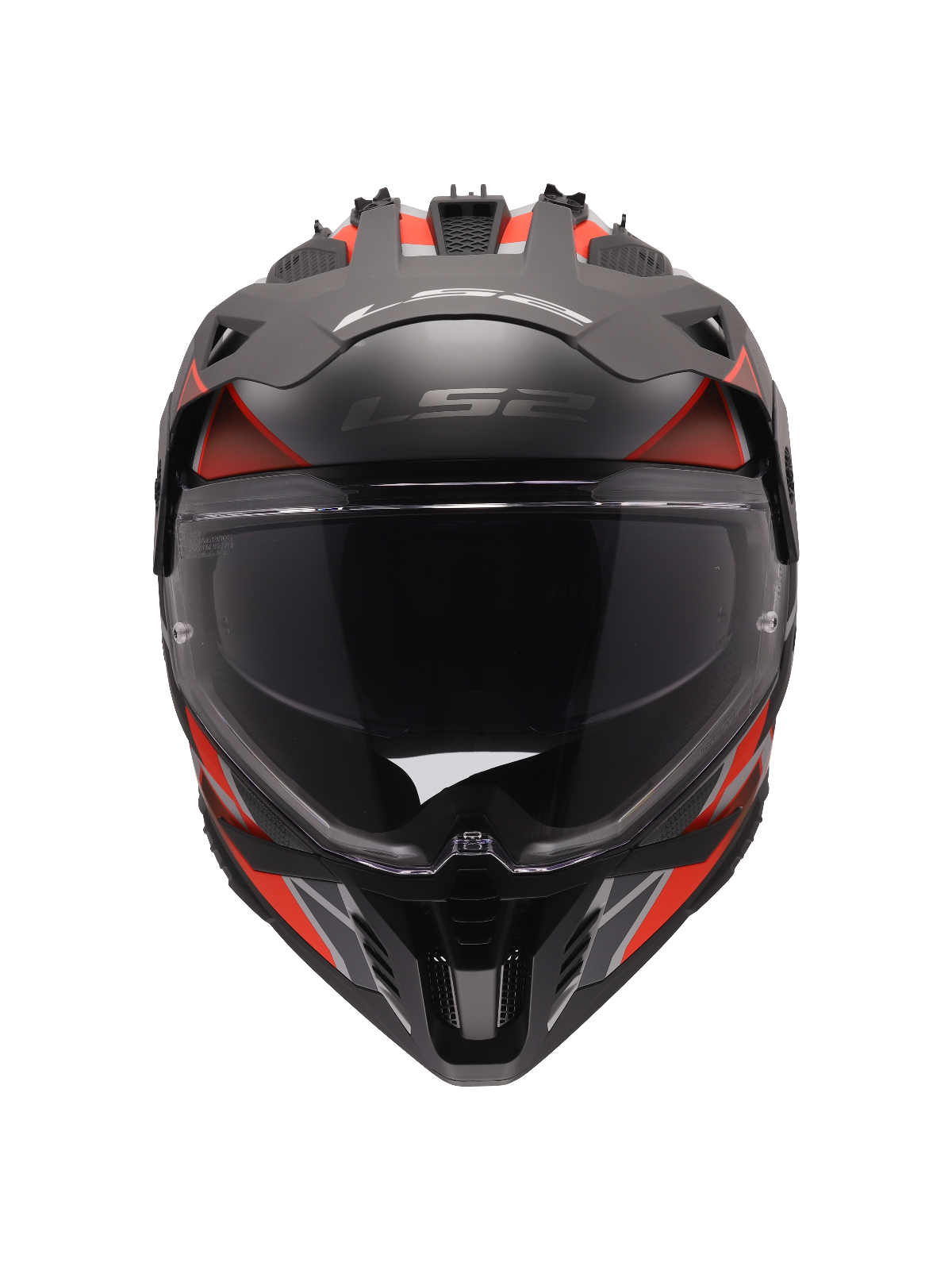 LS2 MX702 PIONEER II BLOCK GREY RED-06 5