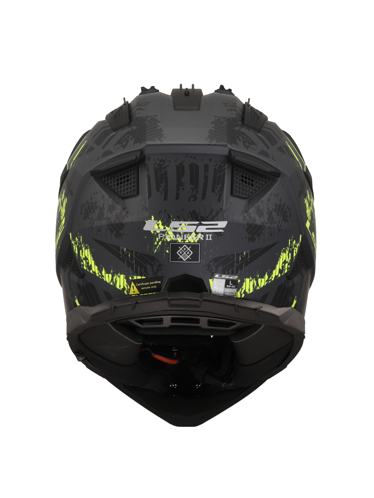 LS2 MX702 PIONEER II CRAZY M.BLACK H-V YELL.-06 2