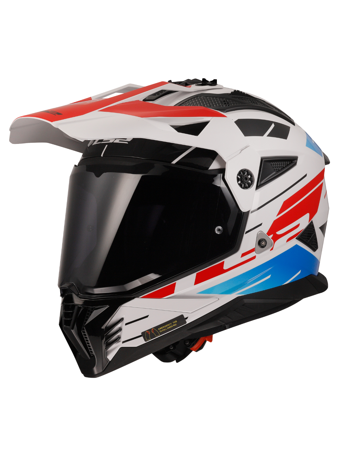 LS2 MX702 PIONEER II NAMIB WHITE BLUE RED-06 4