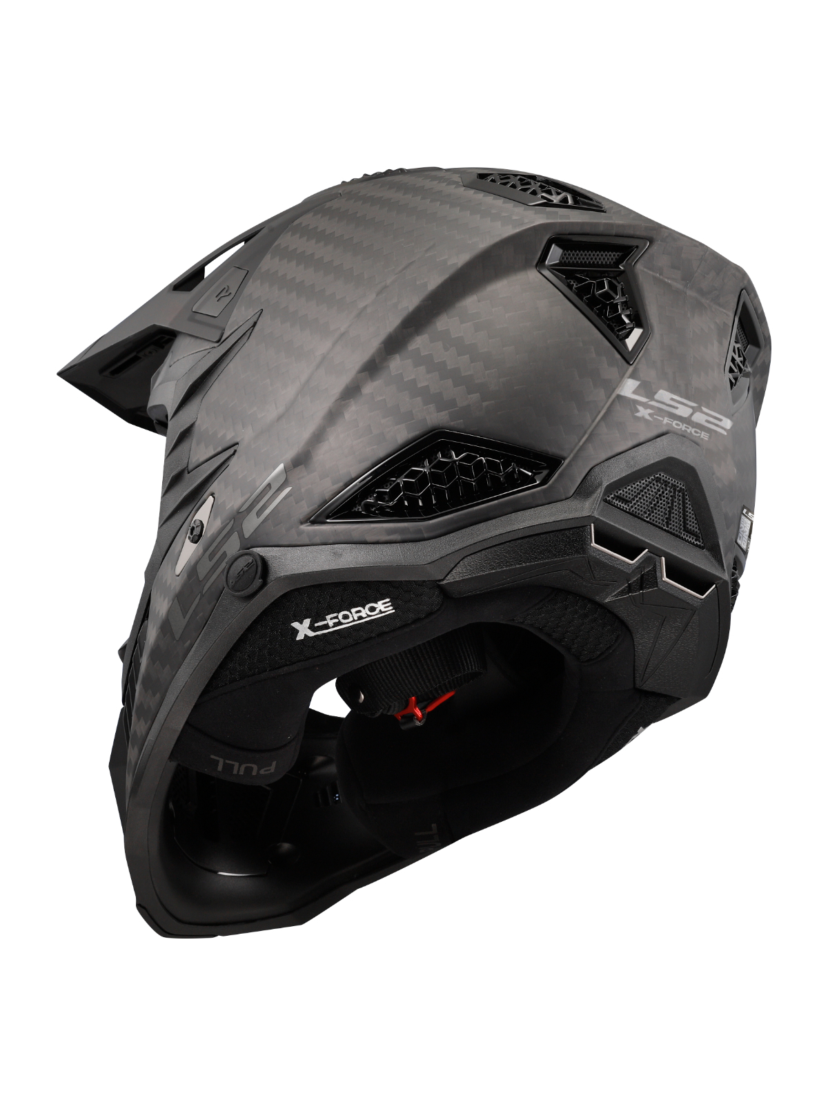 LS2 MX703 C X-FORCE MATT CARBON-06 2