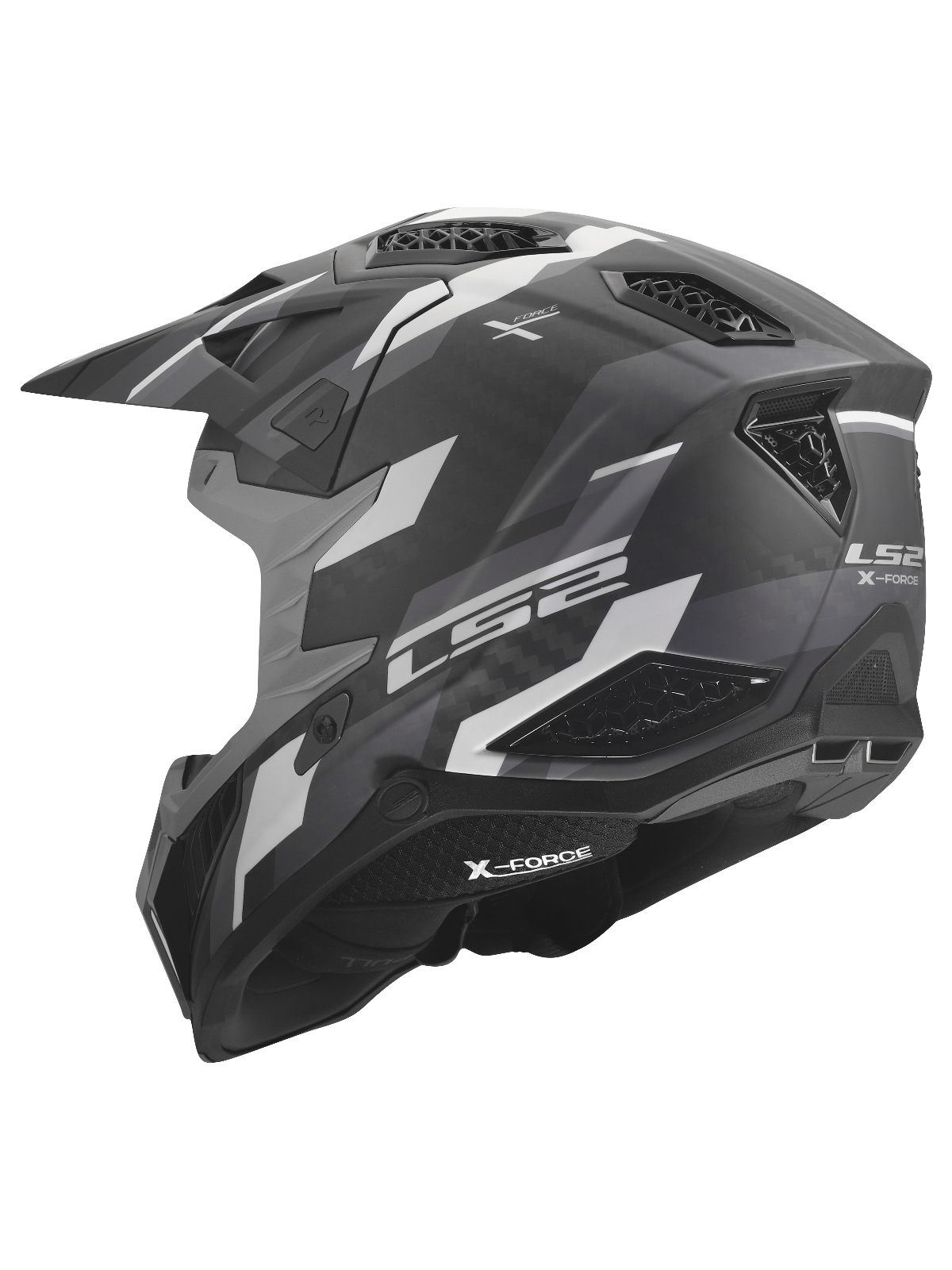 LS2 MX703 X-FORCE PHANTOM BLACK GREY-06 2 LS2 MX703 X-FORCE PHANTOM BLACK GREY-06 2