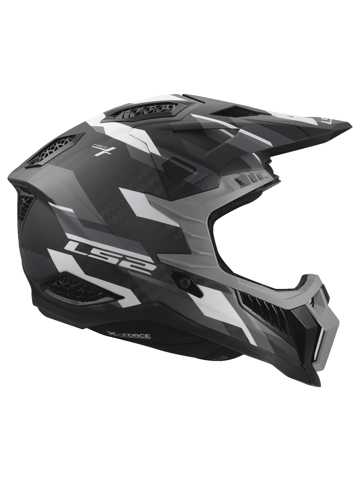 LS2 MX703 X-FORCE PHANTOM BLACK GREY-06 5