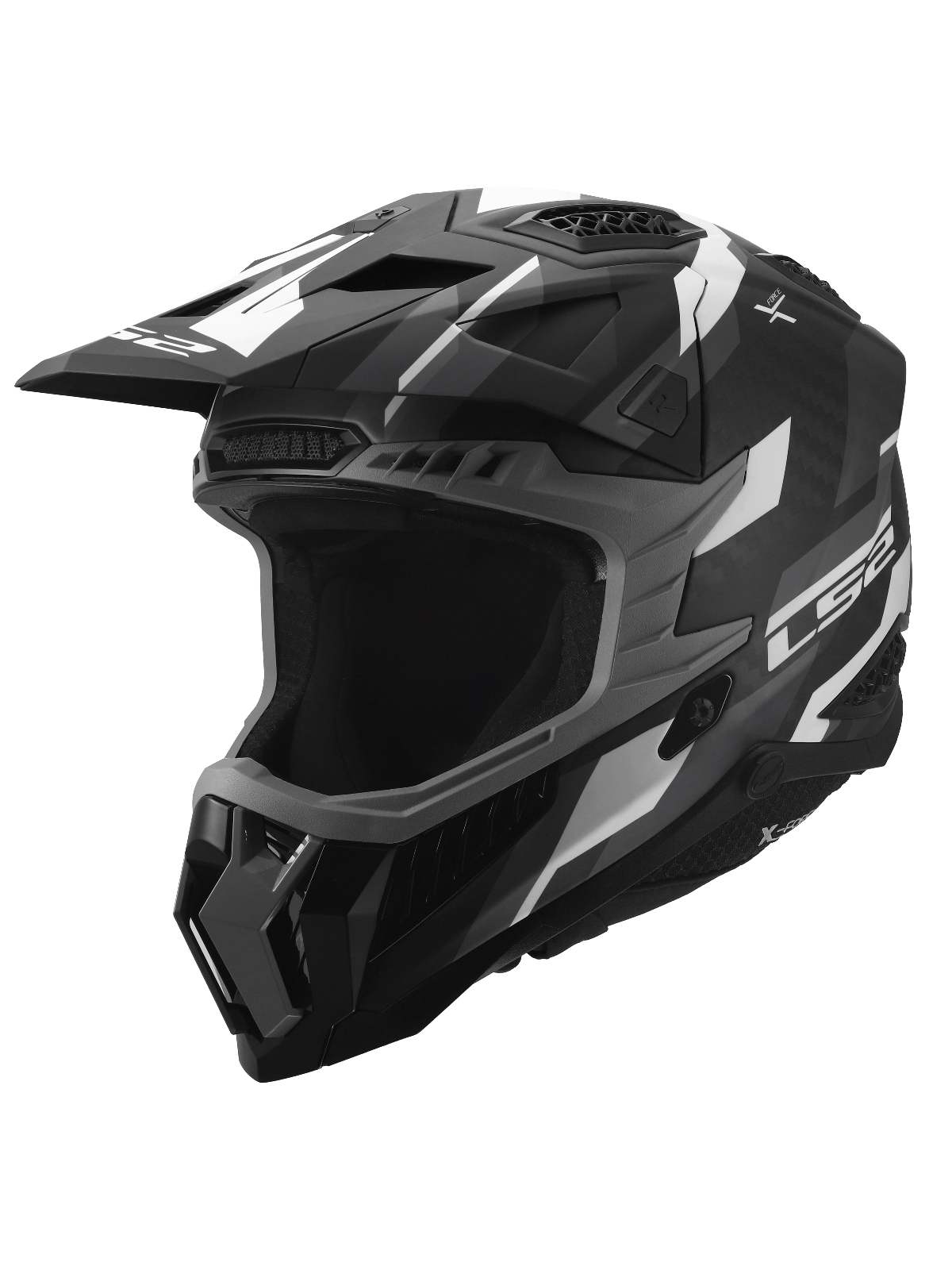 LS2 MX703 X-FORCE PHANTOM BLACK GREY-06 LS2 MX703 X-FORCE PHANTOM BLACK GREY-06
