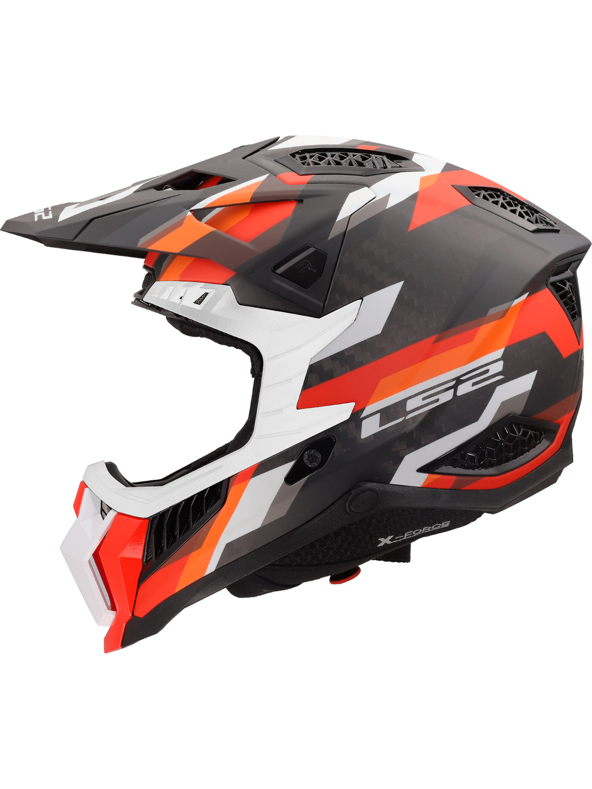 LS2 MX703 X-FORCE PHANTOM ORANGE RED-06 1