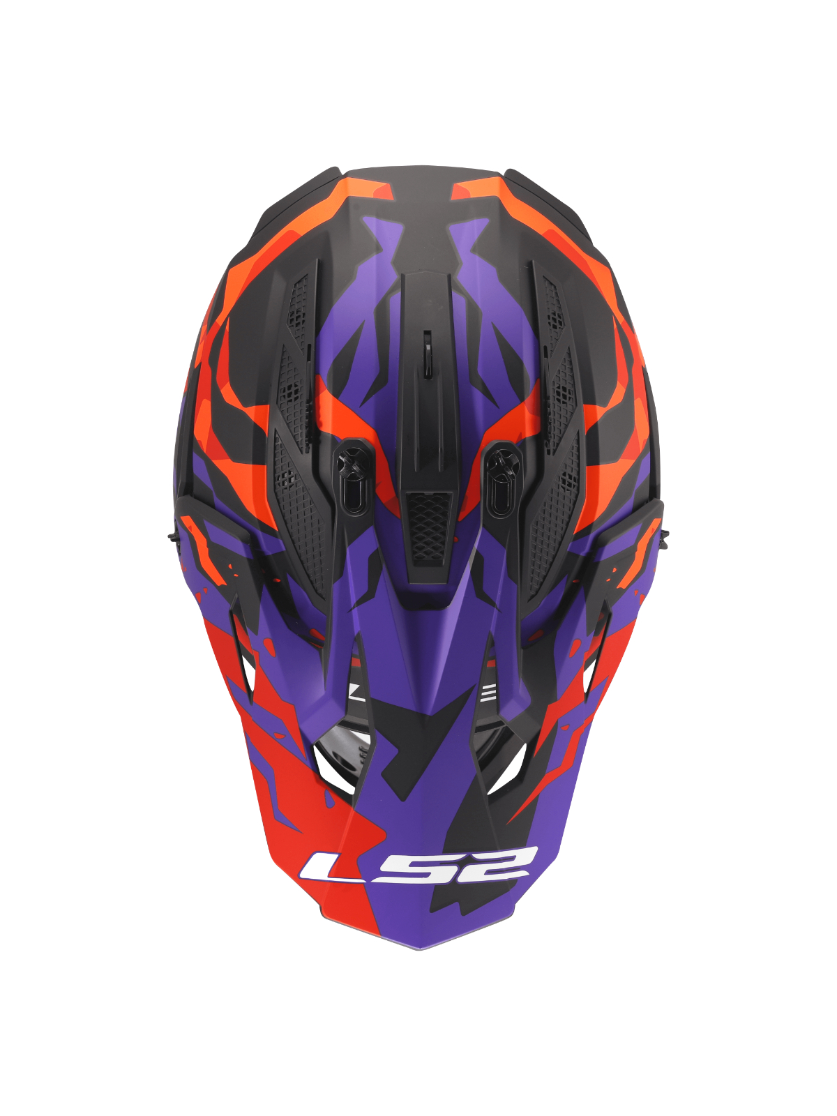 LS2 MX708 FAST II GROTESK PURPLE ORANGE-06 6