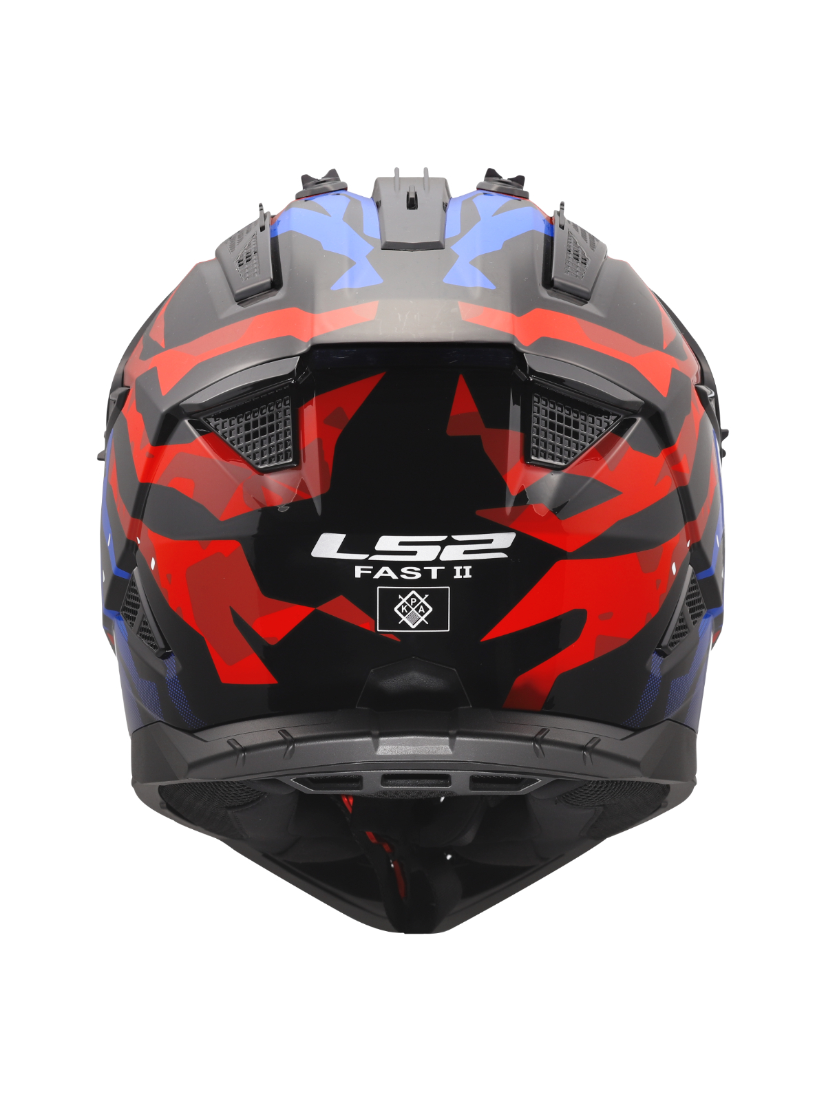LS2 MX708 FAST II GROTESK WHITE BLUE RED-06 5