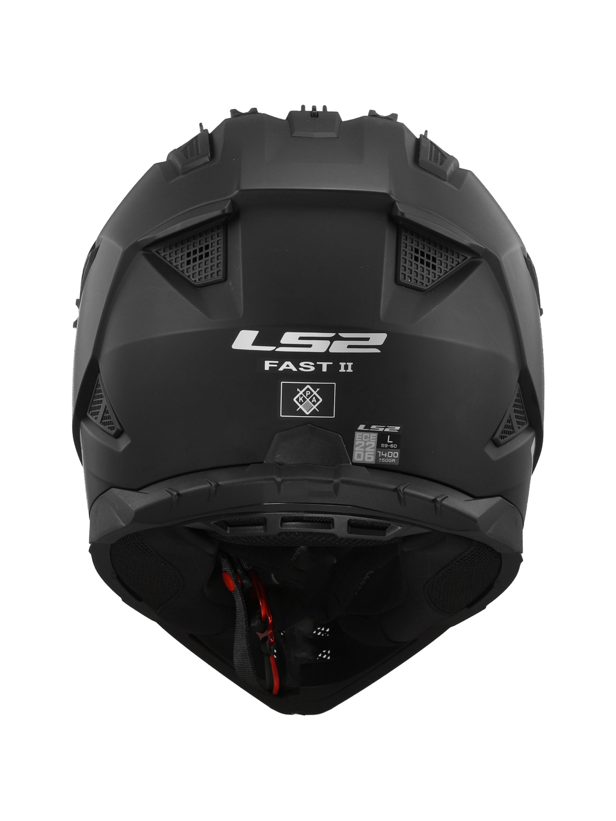 LS2 MX708 FAST II SOLID MATT BLACK-06 2 LS2 MX708 FAST II SOLID MATT BLACK-06 2