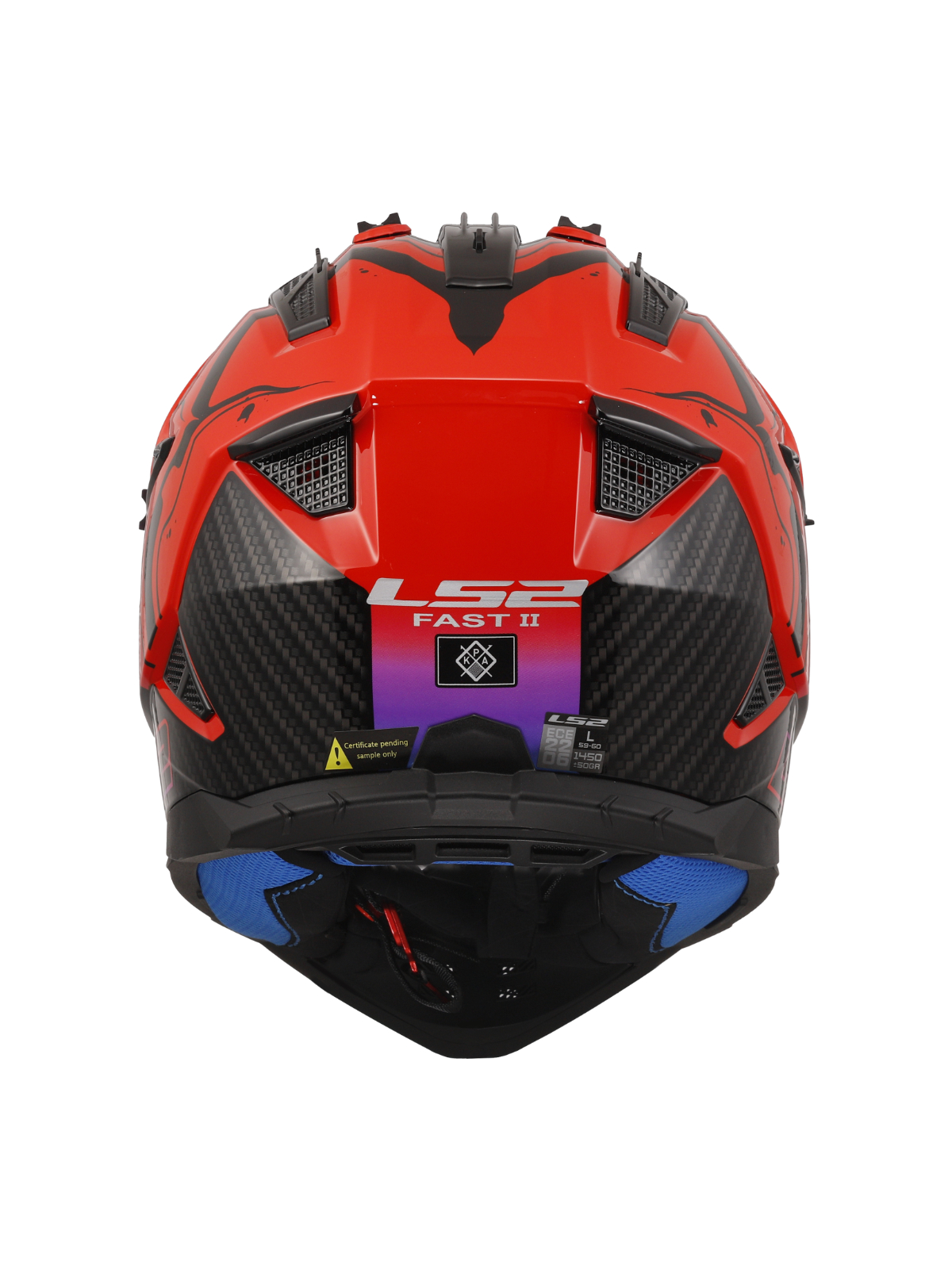 LS2 MX708 FAST II WASH RED-06 2 LS2 MX708 FAST II WASH RED-06 2