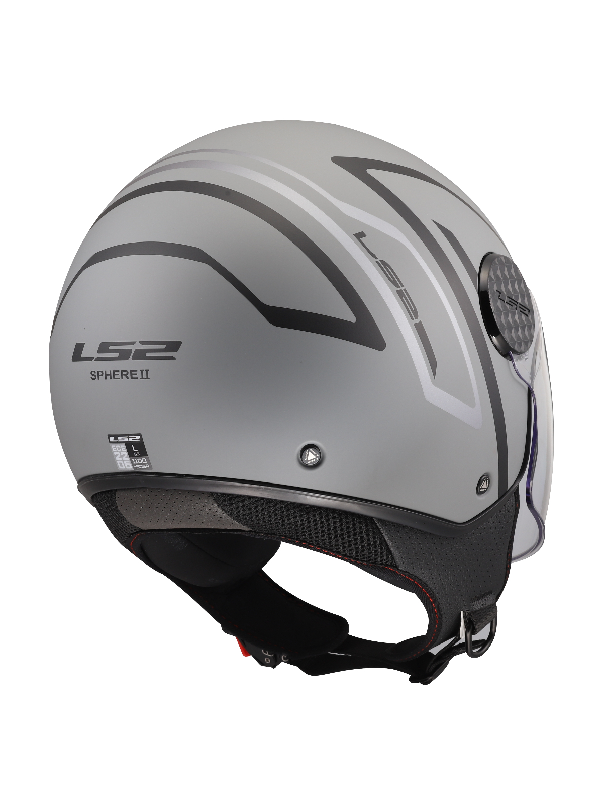 LS2 OF558 SPHERE LUX II MINIM BLACK GREY-06 4