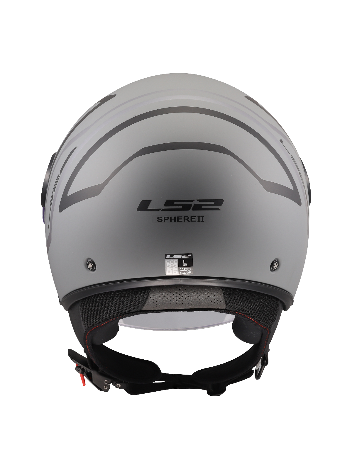 LS2 OF558 SPHERE LUX II MINIM BLACK GREY-06 5 LS2 OF558 SPHERE LUX II MINIM BLACK GREY-06 5
