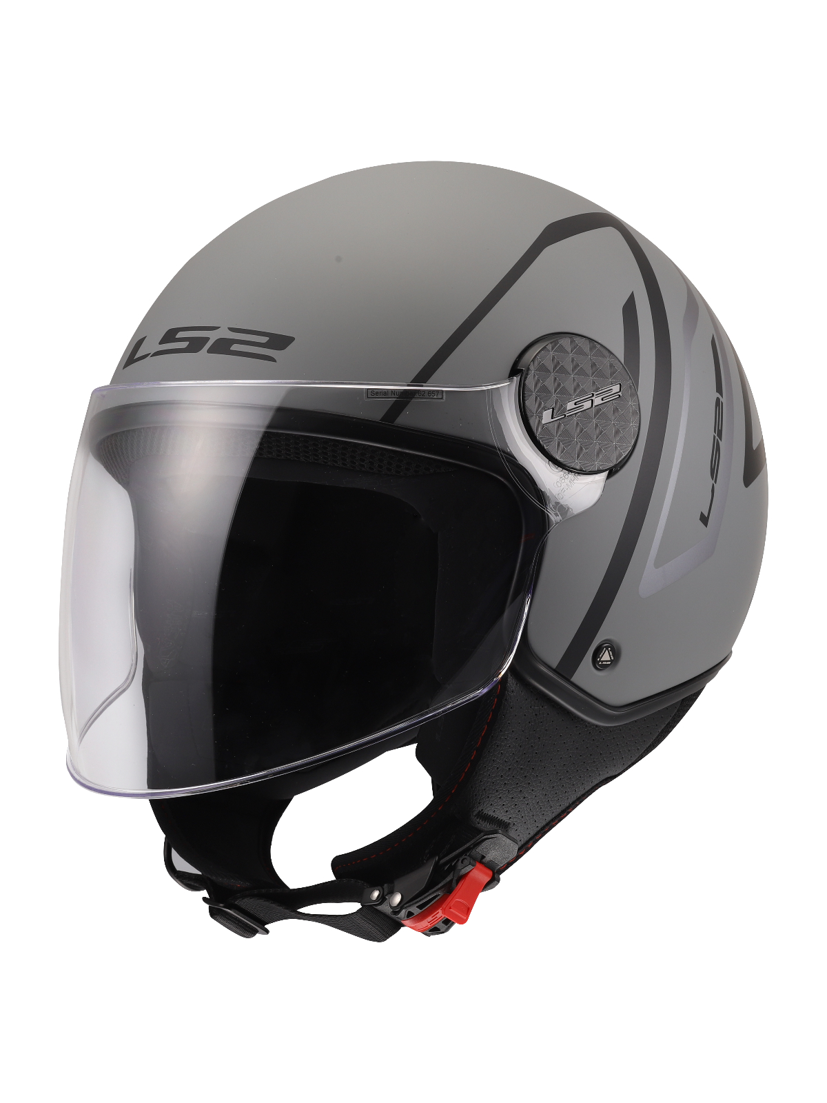 LS2 OF558 SPHERE LUX II MINIM BLACK GREY-06 8 LS2 OF558 SPHERE LUX II MINIM BLACK GREY-06 8