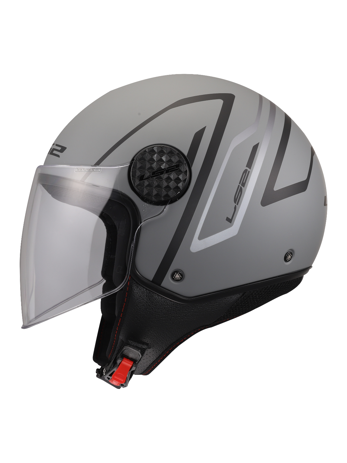 LS2 OF558 SPHERE LUX II MINIM BLACK GREY-06 LS2 OF558 SPHERE LUX II MINIM BLACK GREY-06