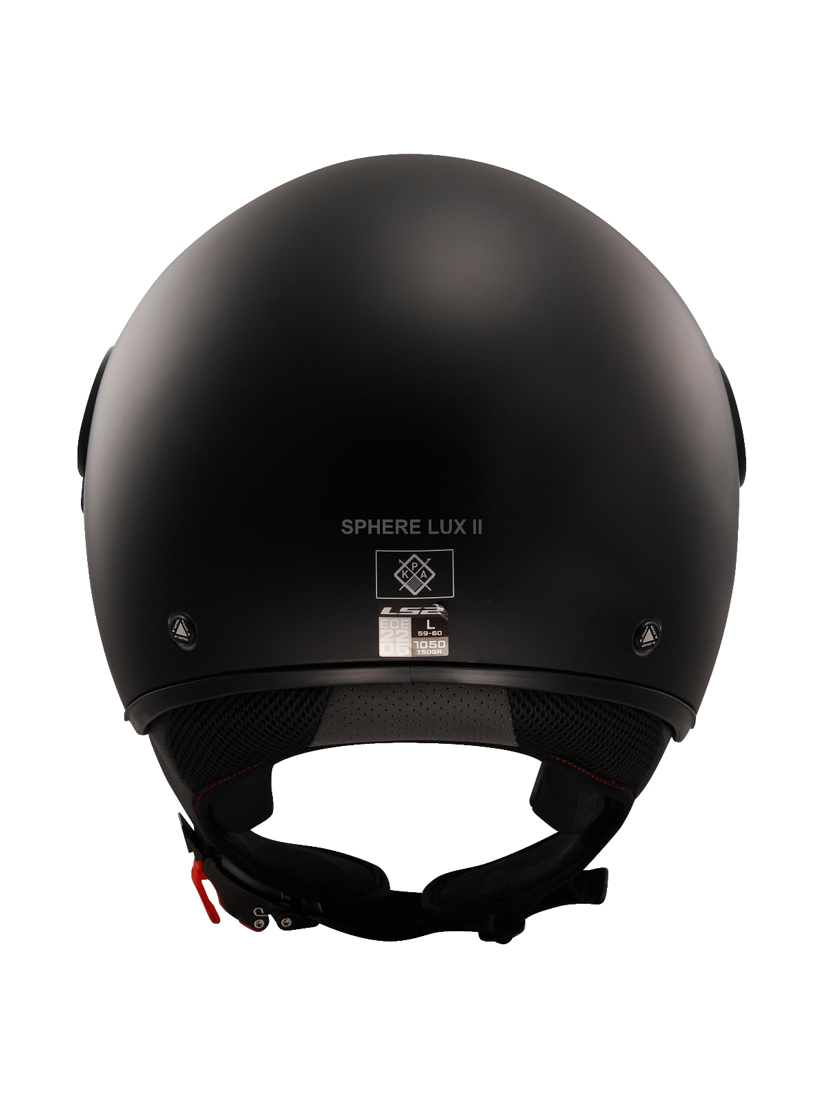 LS2 OF558 SPHERE LUX II SOLID MATT BLACK-06 2