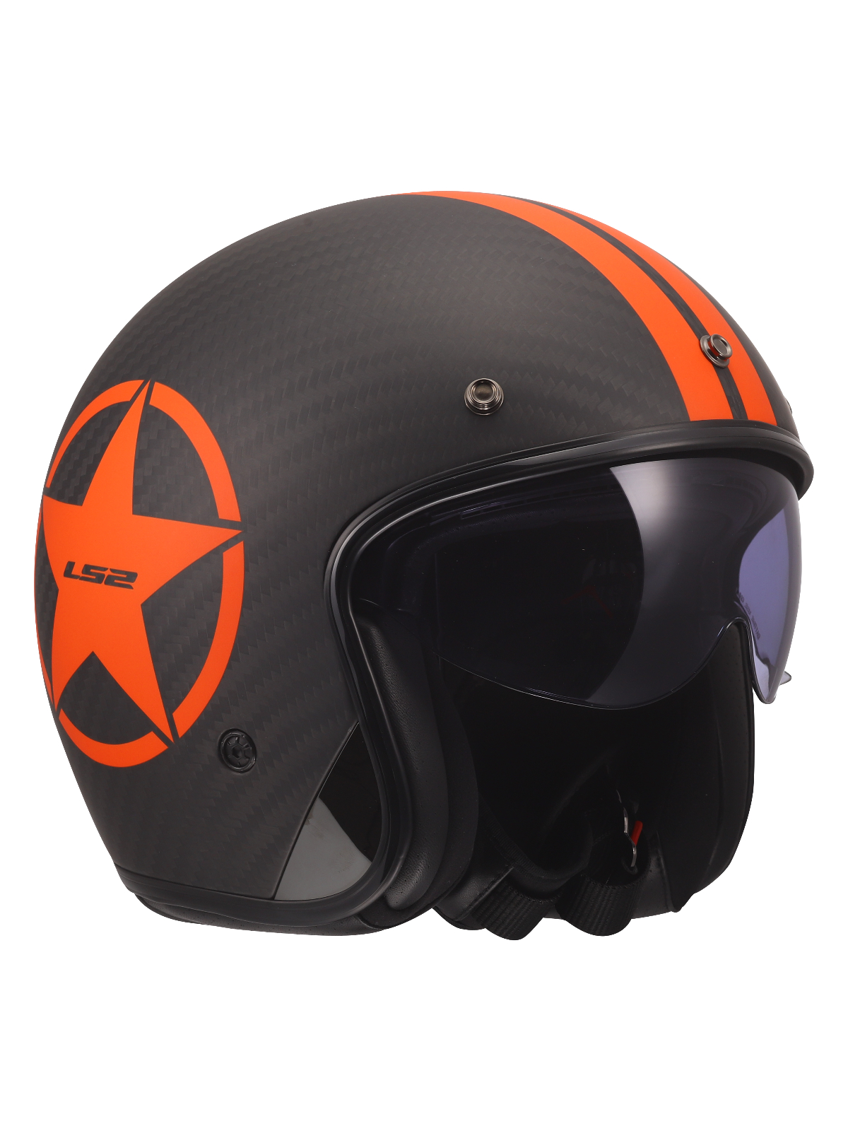 LS2 OF601 BOB II C STAR ORANGE-06 1 LS2 OF601 BOB II C STAR ORANGE-06 1
