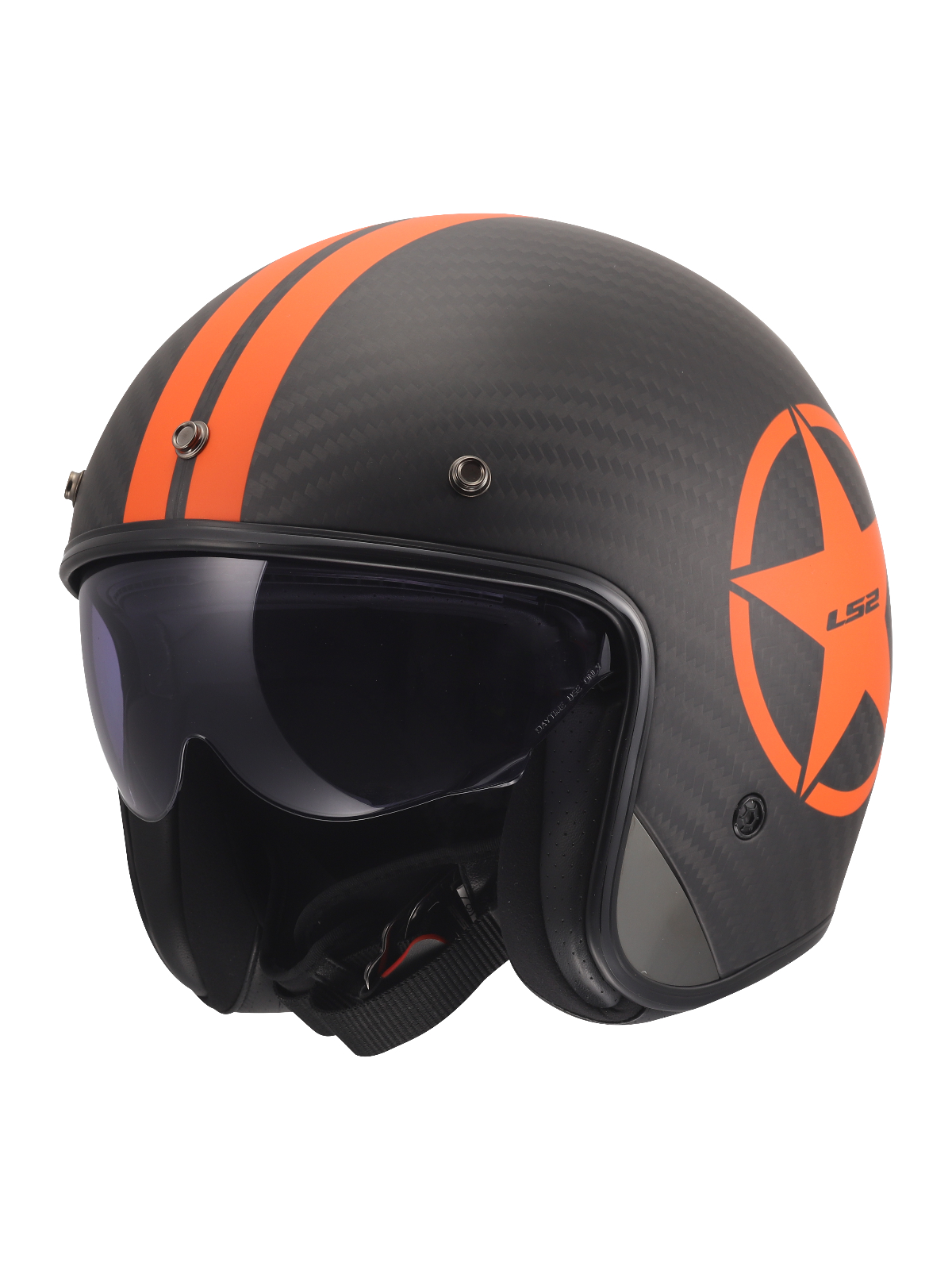 LS2 OF601 BOB II C STAR ORANGE-06 LS2 OF601 BOB II C STAR ORANGE-06