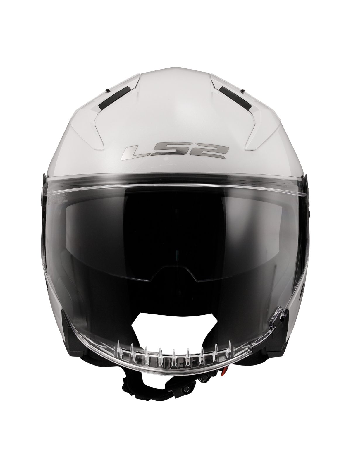 LS2 OF603 INFINITY II SOLID GLOSS WHITE-06 3