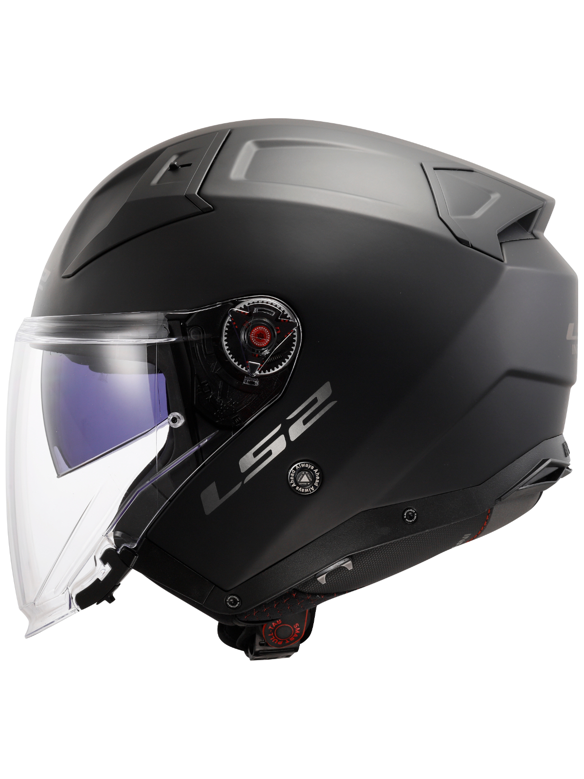 LS2 OF603 INFINITY II SOLID MATT BLACK-06 2 LS2 OF603 INFINITY II SOLID MATT BLACK-06 2