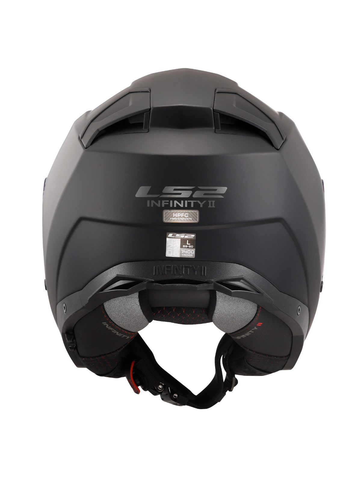 LS2 OF603 INFINITY II SOLID MATT BLACK-06 4 LS2 OF603 INFINITY II SOLID MATT BLACK-06 4