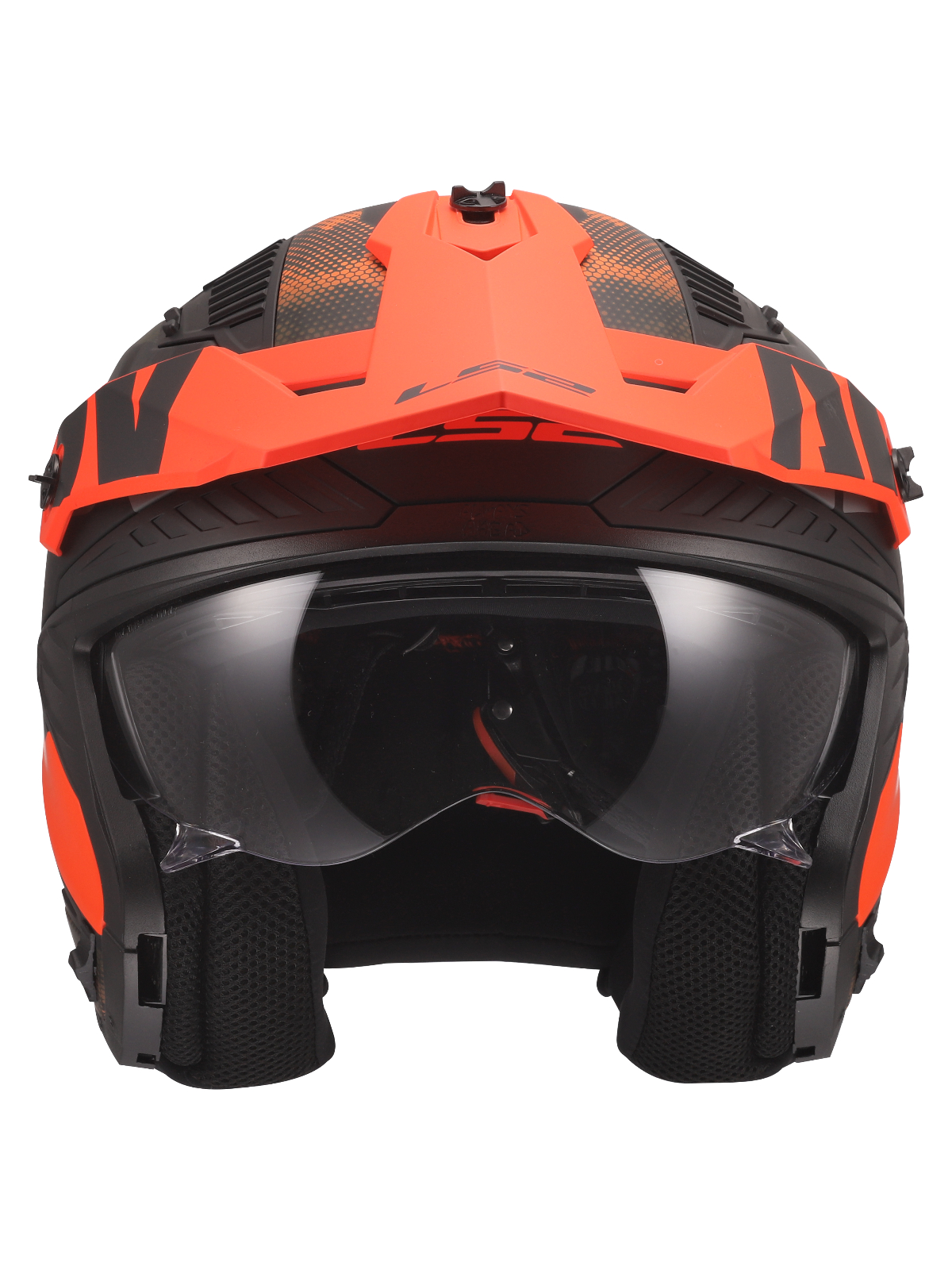 LS2 OF606 DRIFTER GAS GREY ORANGE-06 12 LS2 OF606 DRIFTER GAS GREY ORANGE-06 12