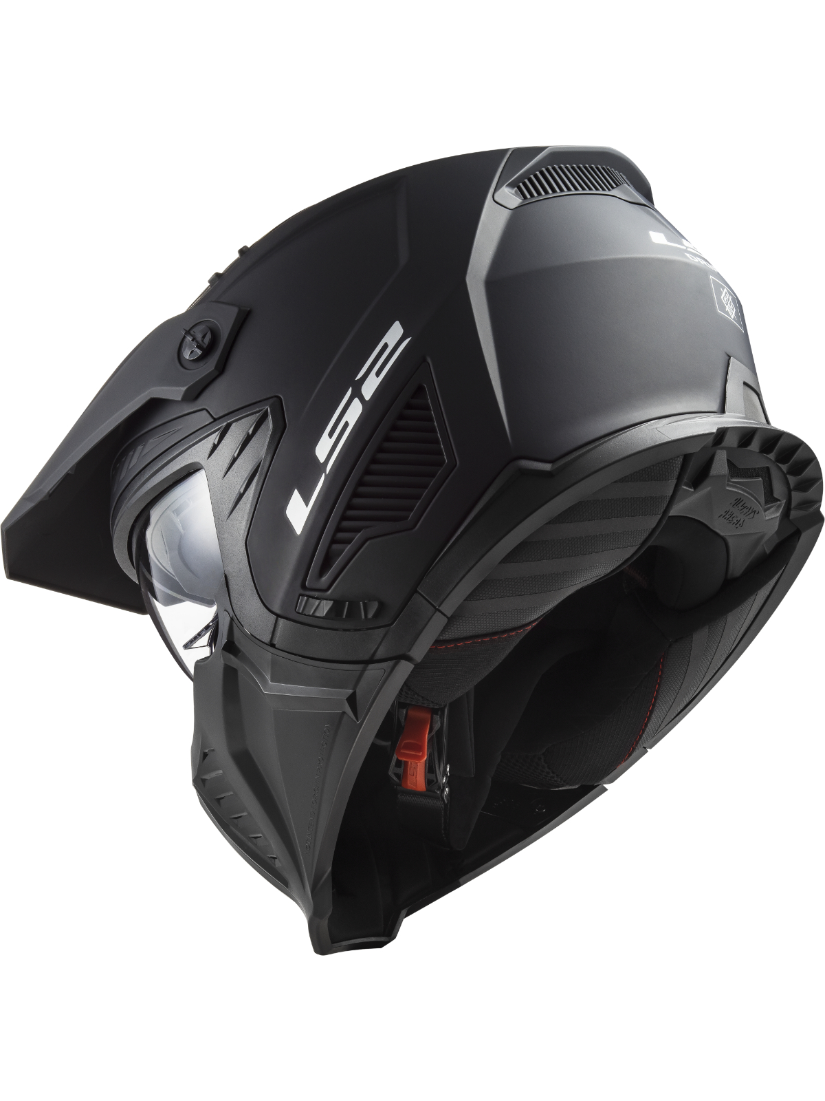 LS2 OF606 DRIFTER SOLID MATT BLACK-06 7