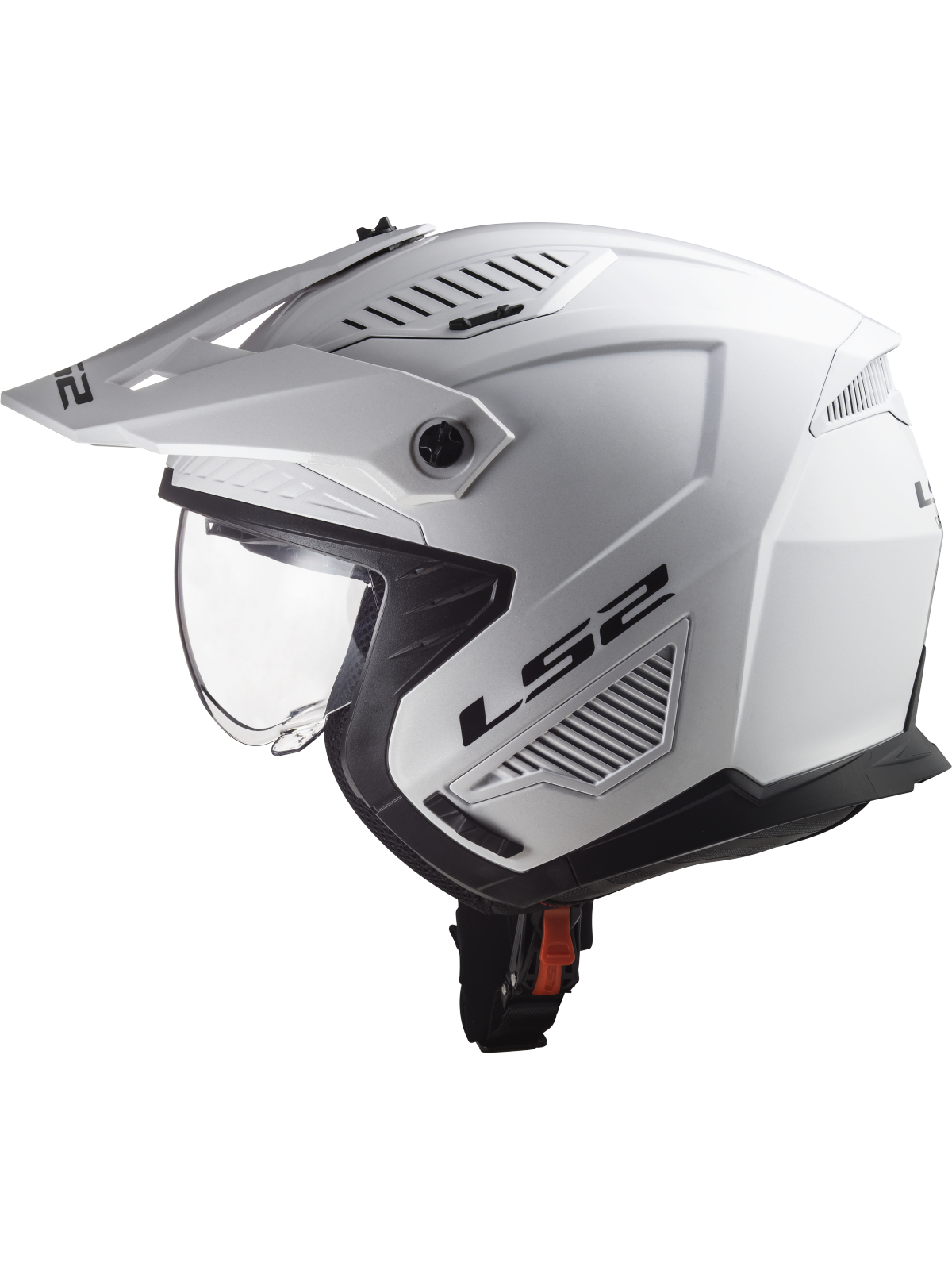 LS2 OF606 DRIFTER SOLID WHITE-06 2 LS2 OF606 DRIFTER SOLID WHITE-06 2