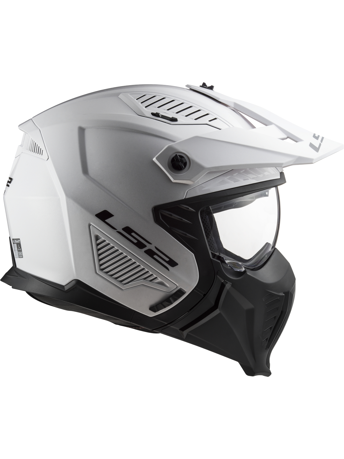 LS2 OF606 DRIFTER SOLID WHITE-06 4