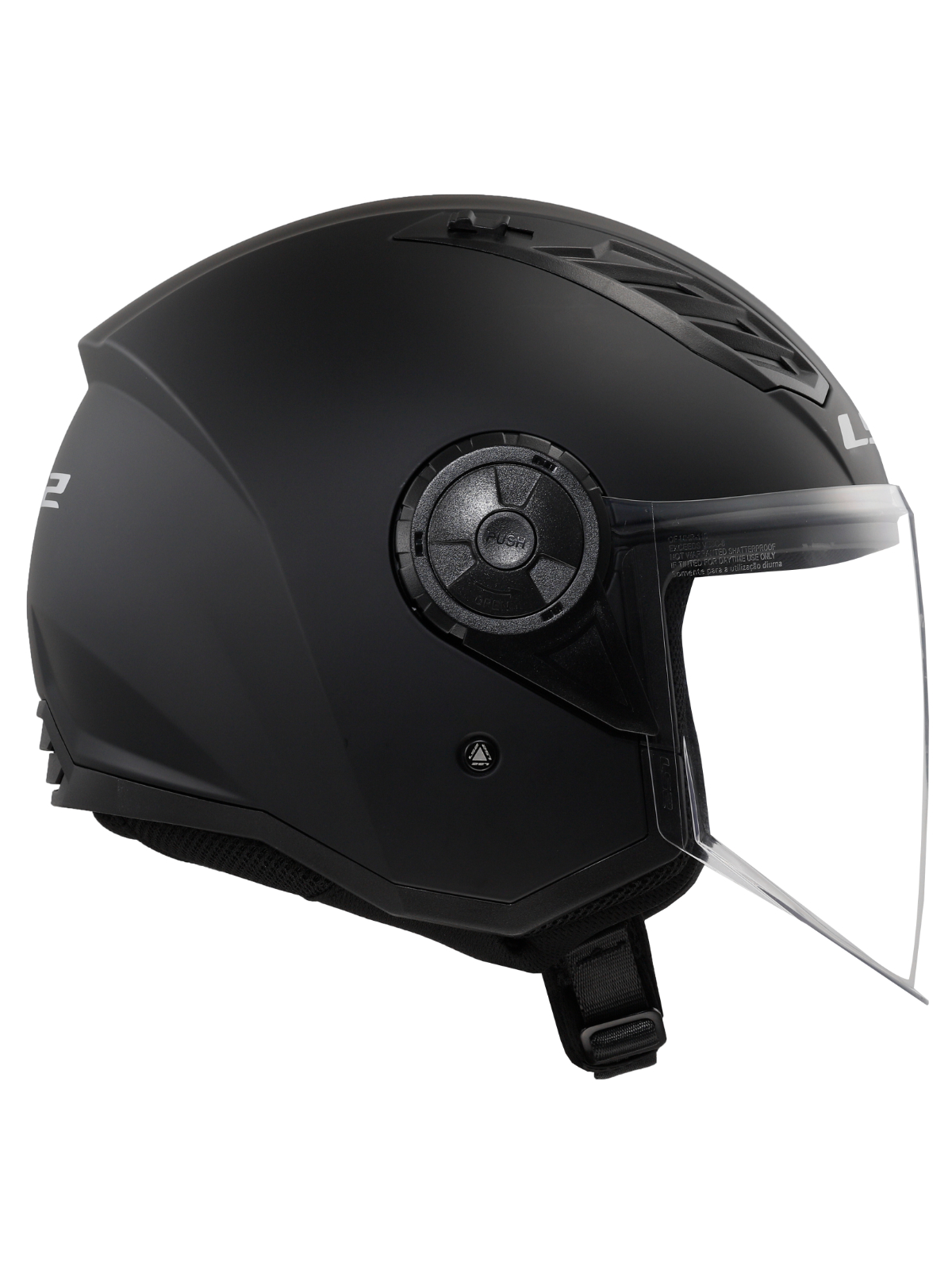 LS2 OF616 AIRFLOW II SOLID MATT BLACK-06 4