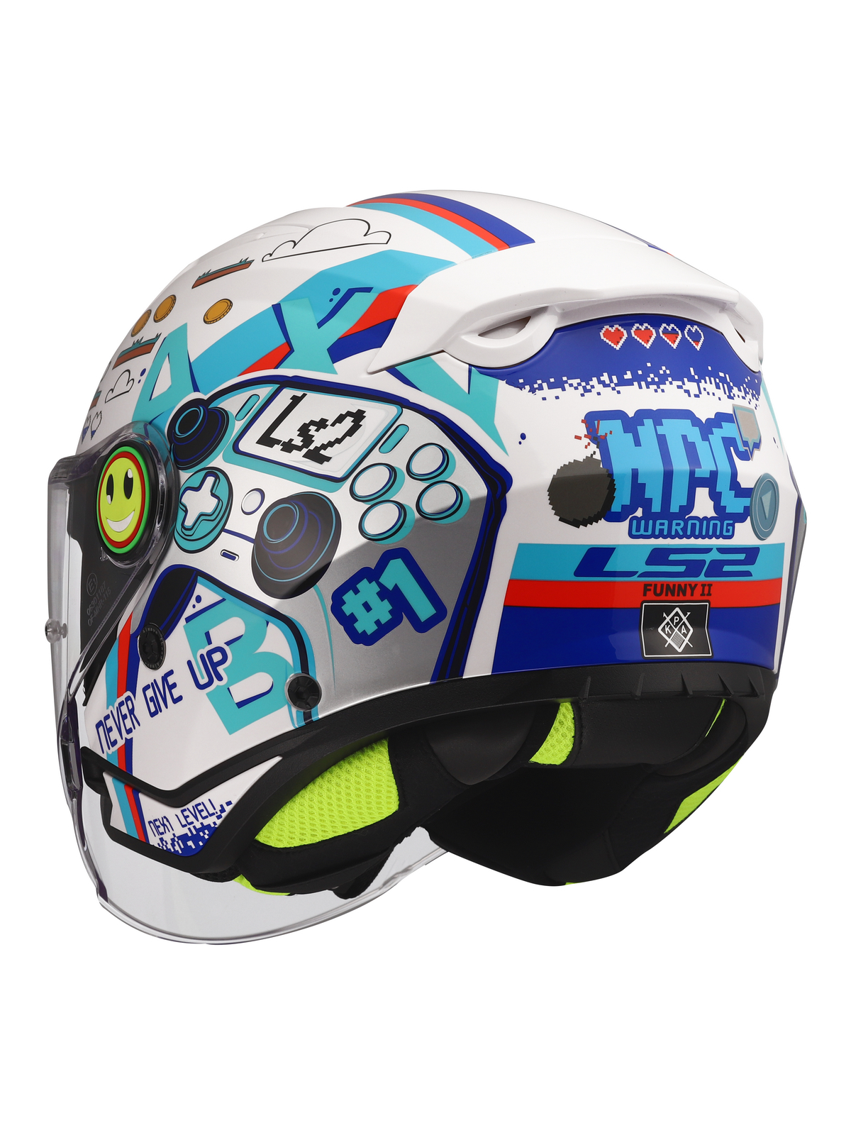 LS2 OF622 FUNNY II NEXT LEVEL WHITE 2