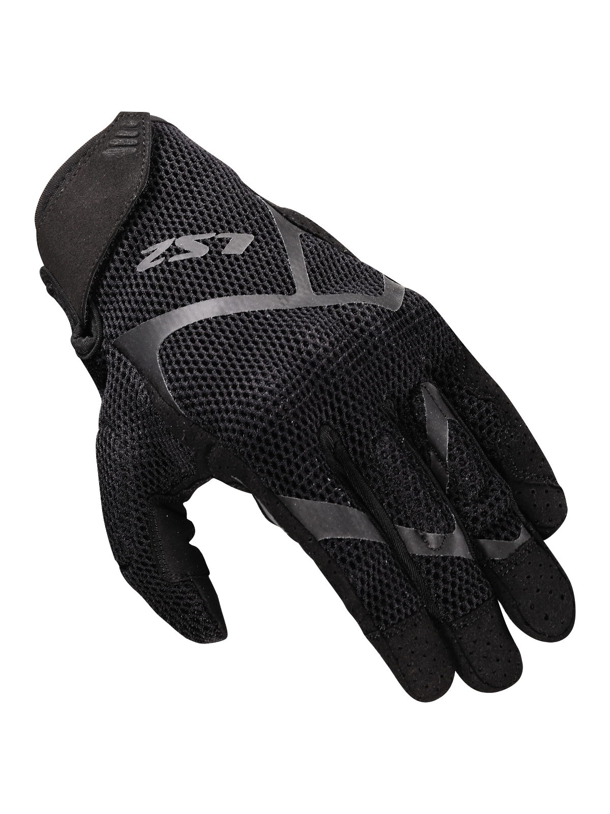 LS2 RAY II LADY GLOVES BLACK