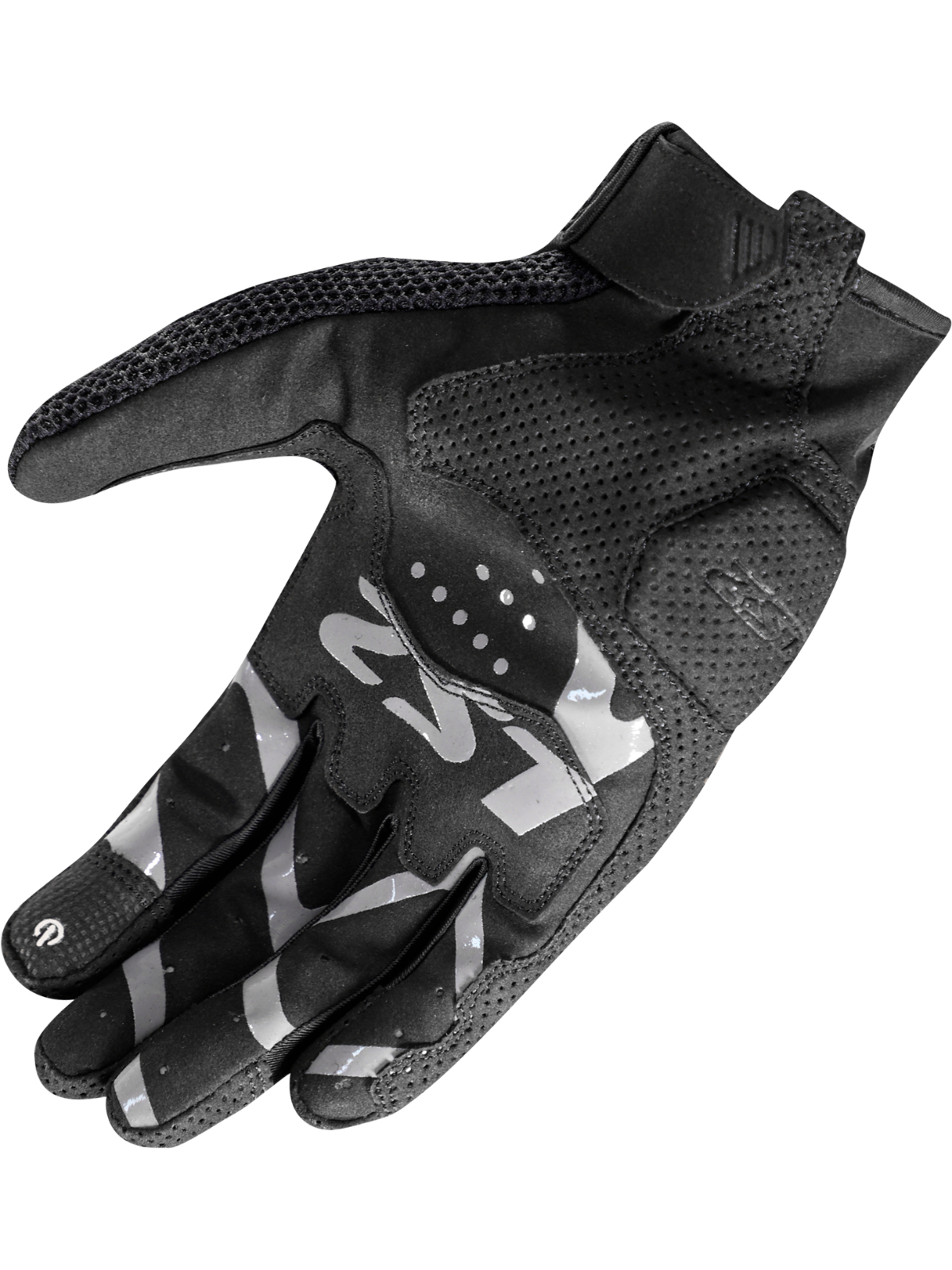 LS2 RAY II MAN GLOVES BLACK 1