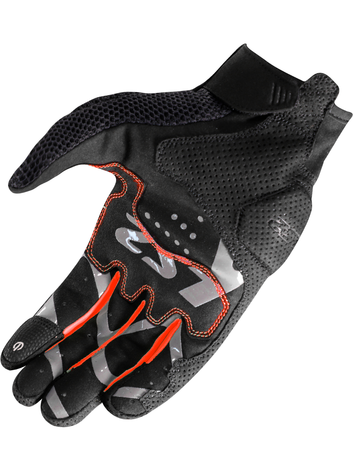 LS2 RAY II MAN GLOVES BLACK RED 1 LS2 RAY II MAN GLOVES BLACK RED 1