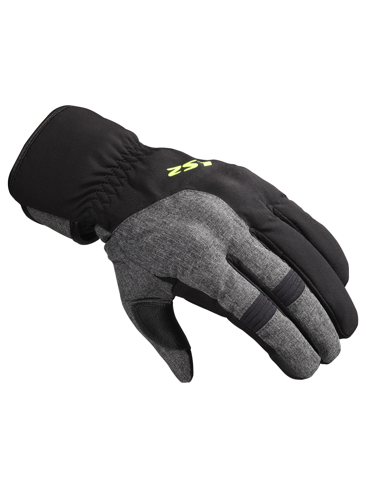 LS2 URBS II MAN GLOVES BLACK GREY YELLOW