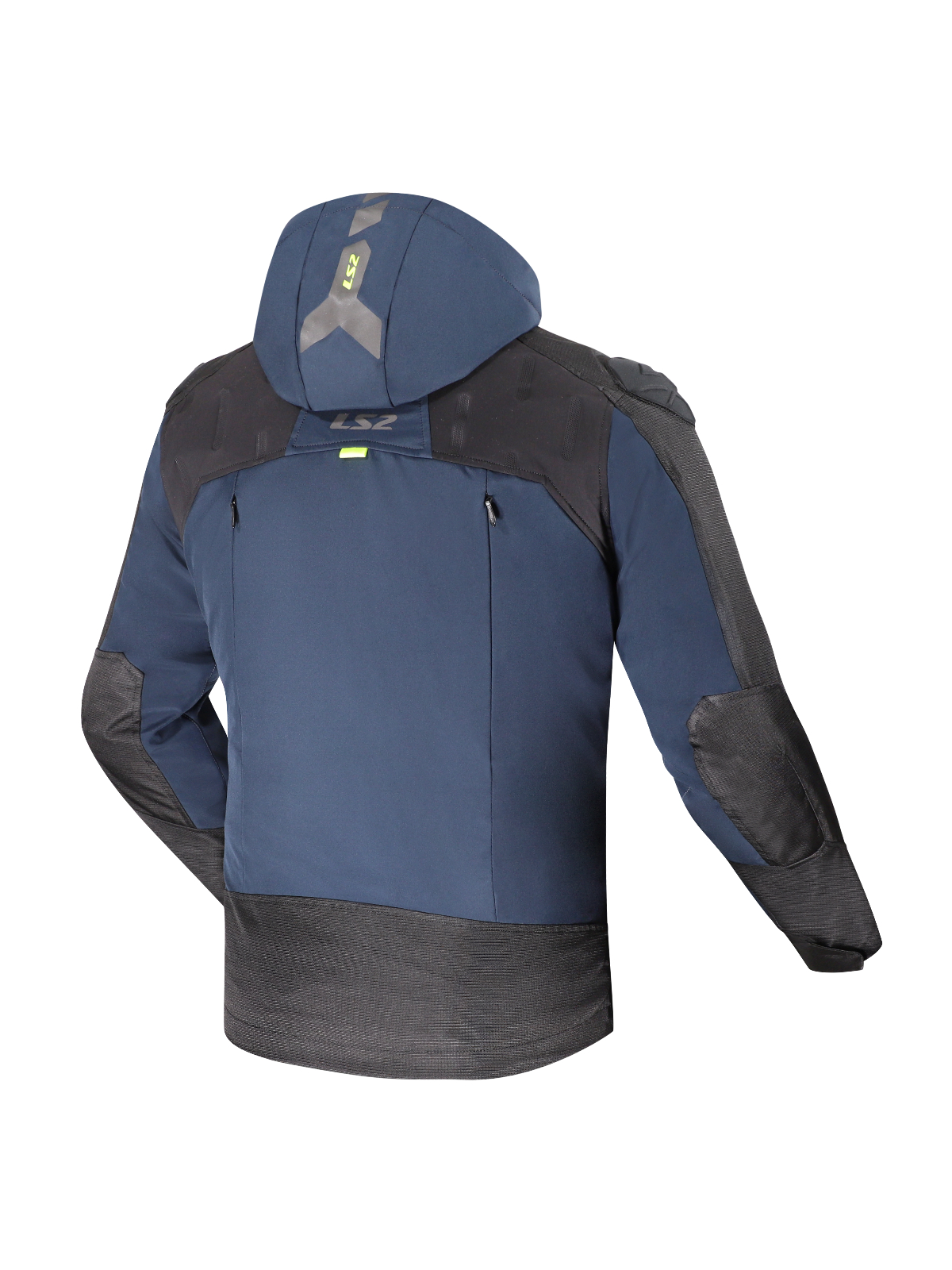 LS2 ZIRCONIUM EVO MAN JACKET BLUE BLACK YELLOW 1