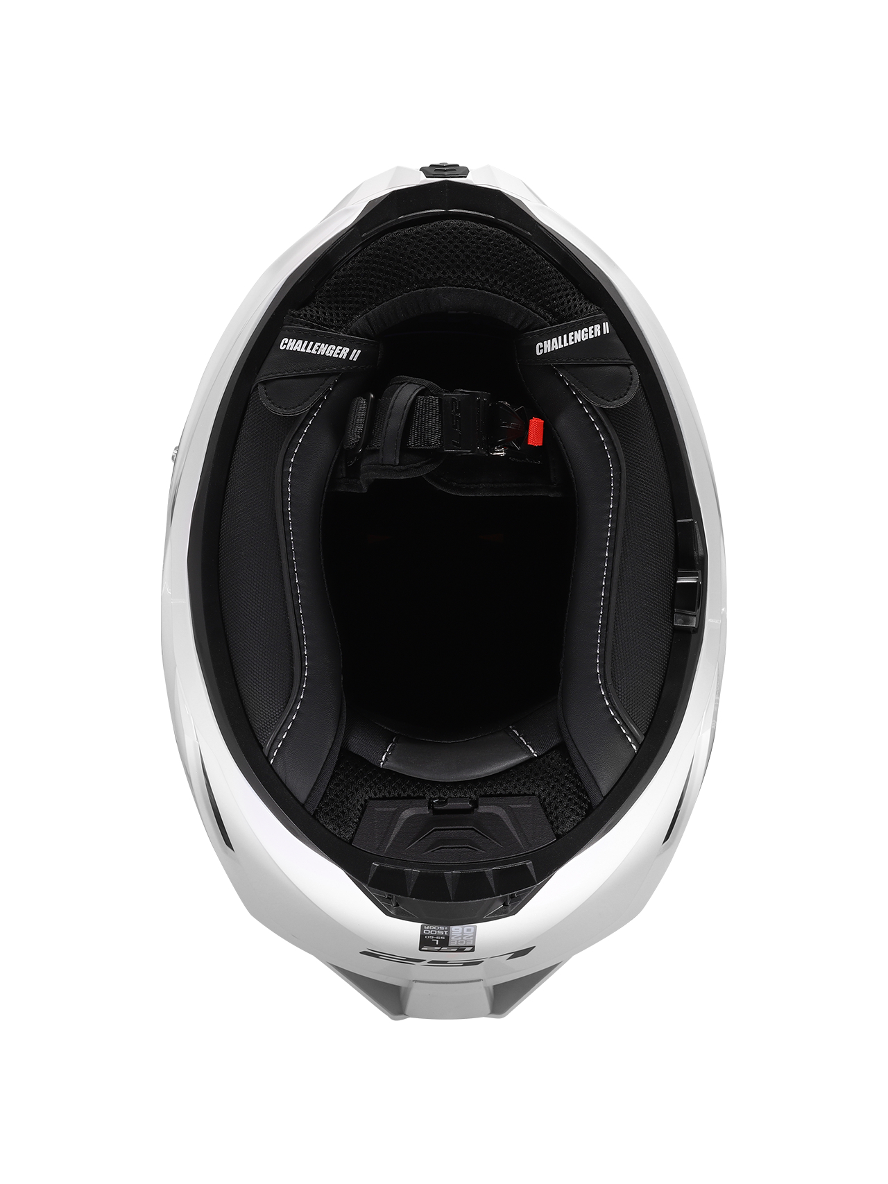 LS2 FF817 CHALLENGER II SOLID WHITE 3