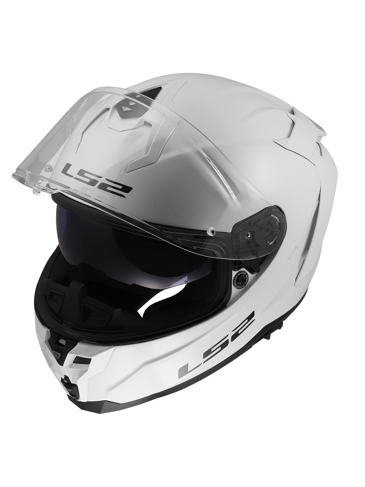 LS2 FF817 CHALLENGER II SOLID WHITE 4
