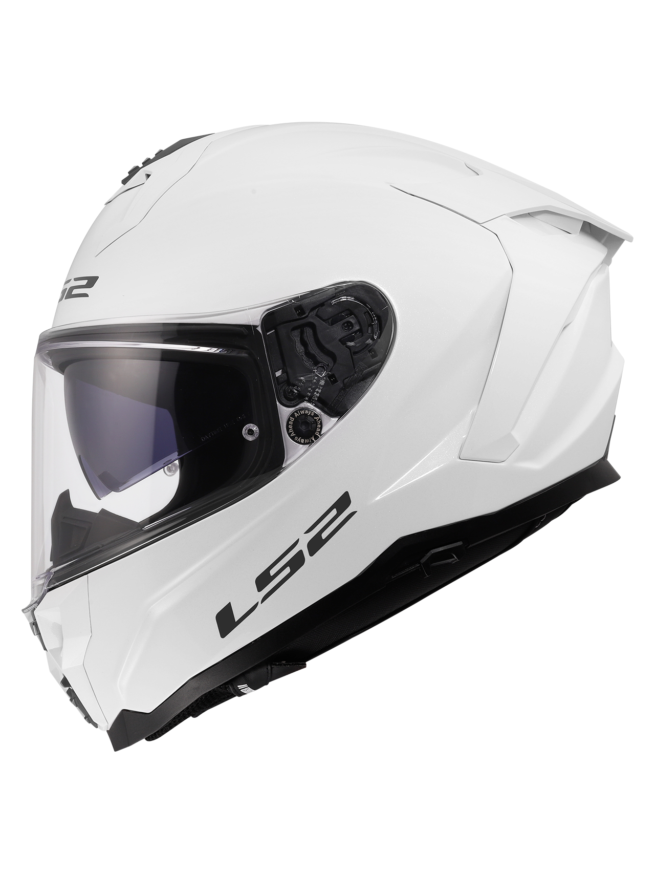 LS2 FF817 CHALLENGER II SOLID WHITE 6 LS2 FF817 CHALLENGER II SOLID WHITE 6