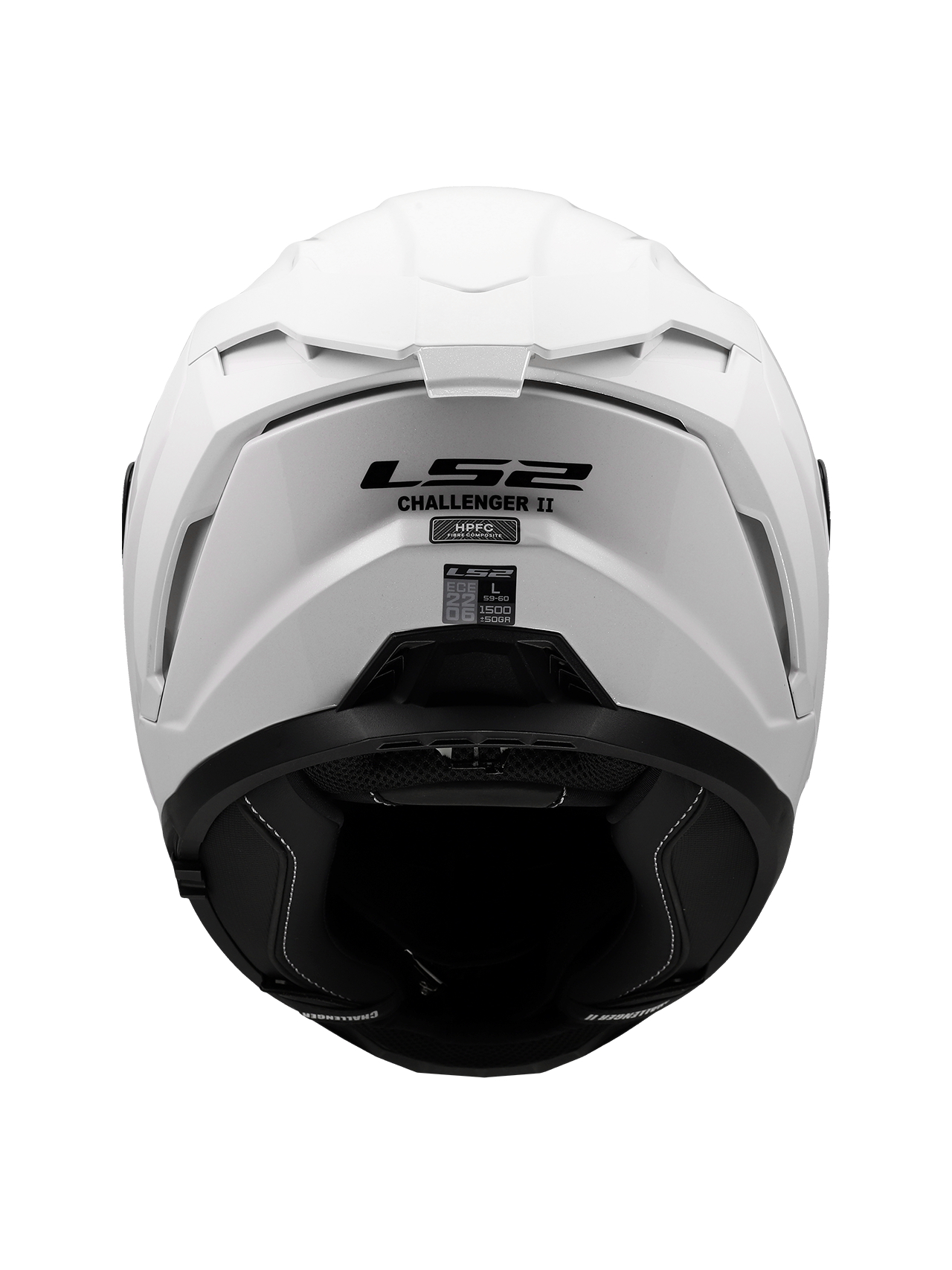 LS2 FF817 CHALLENGER II SOLID WHITE 10