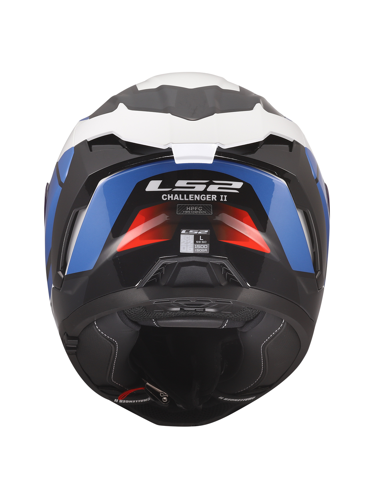 LS2 FF817 CHALLENGER II VIPER WHITE BLUE RED 9 LS2 FF817 CHALLENGER II VIPER WHITE BLUE RED 9